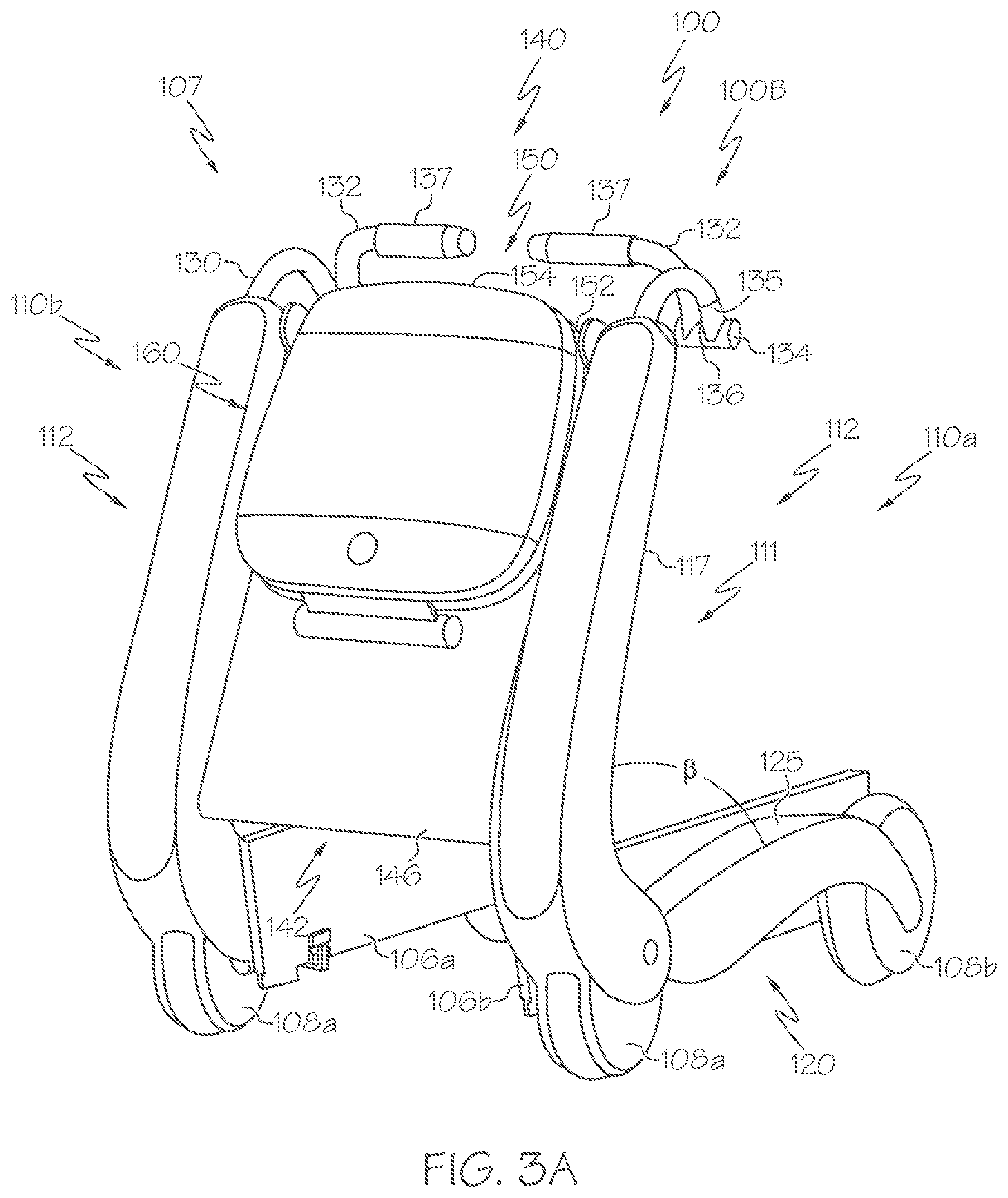 Patent US12303438 Figure 4 – Multi-function mobility device