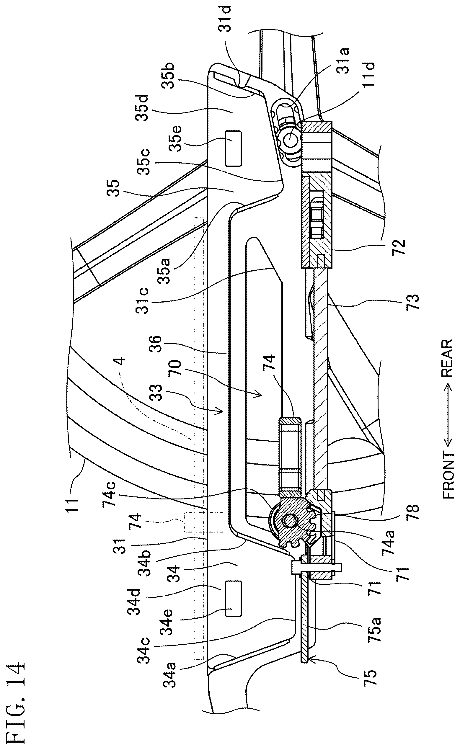 Patent US12303440 Figure 14 – Wheelchair