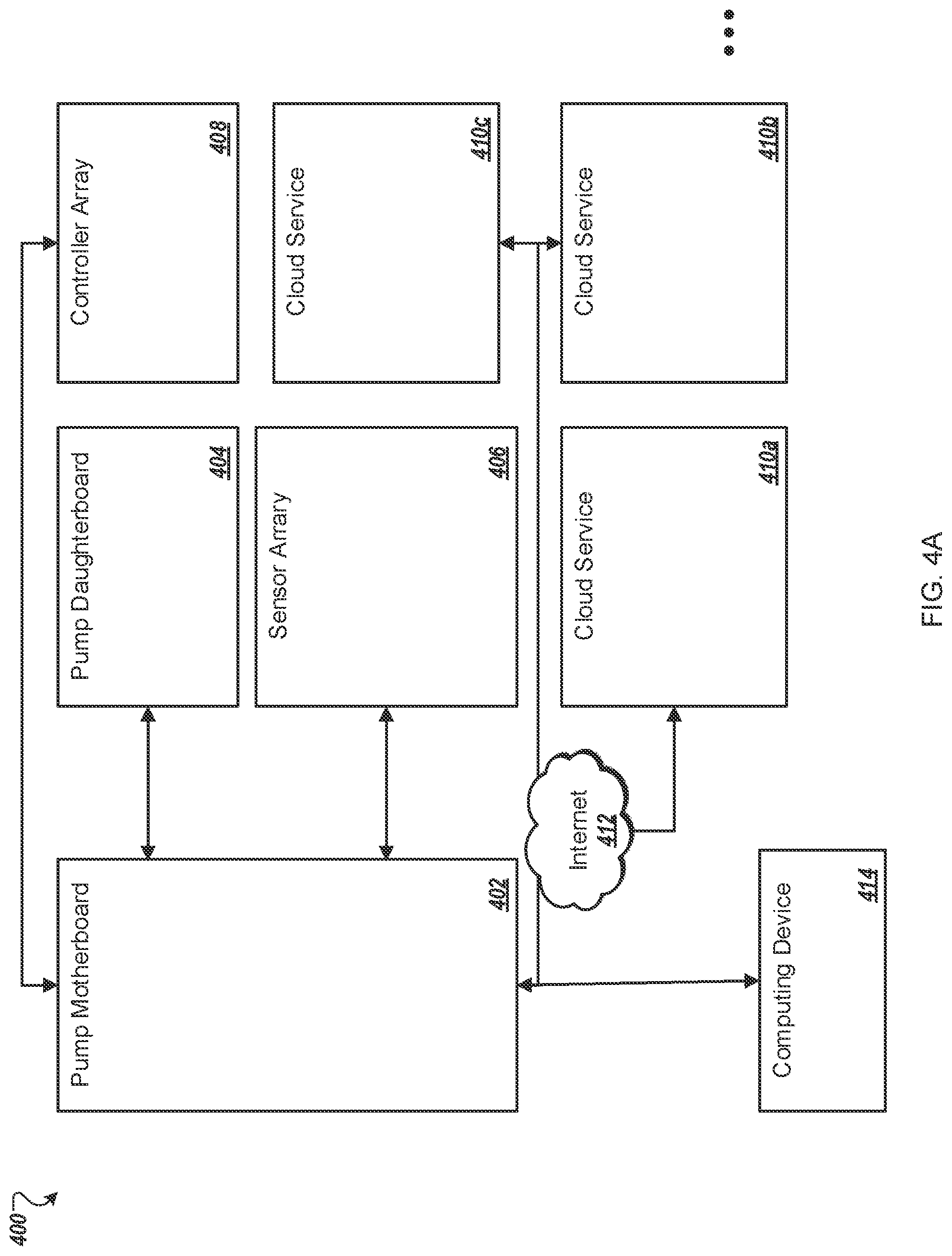 Patent US12303443 Figure 4 – Bed with pressure and force sensors
