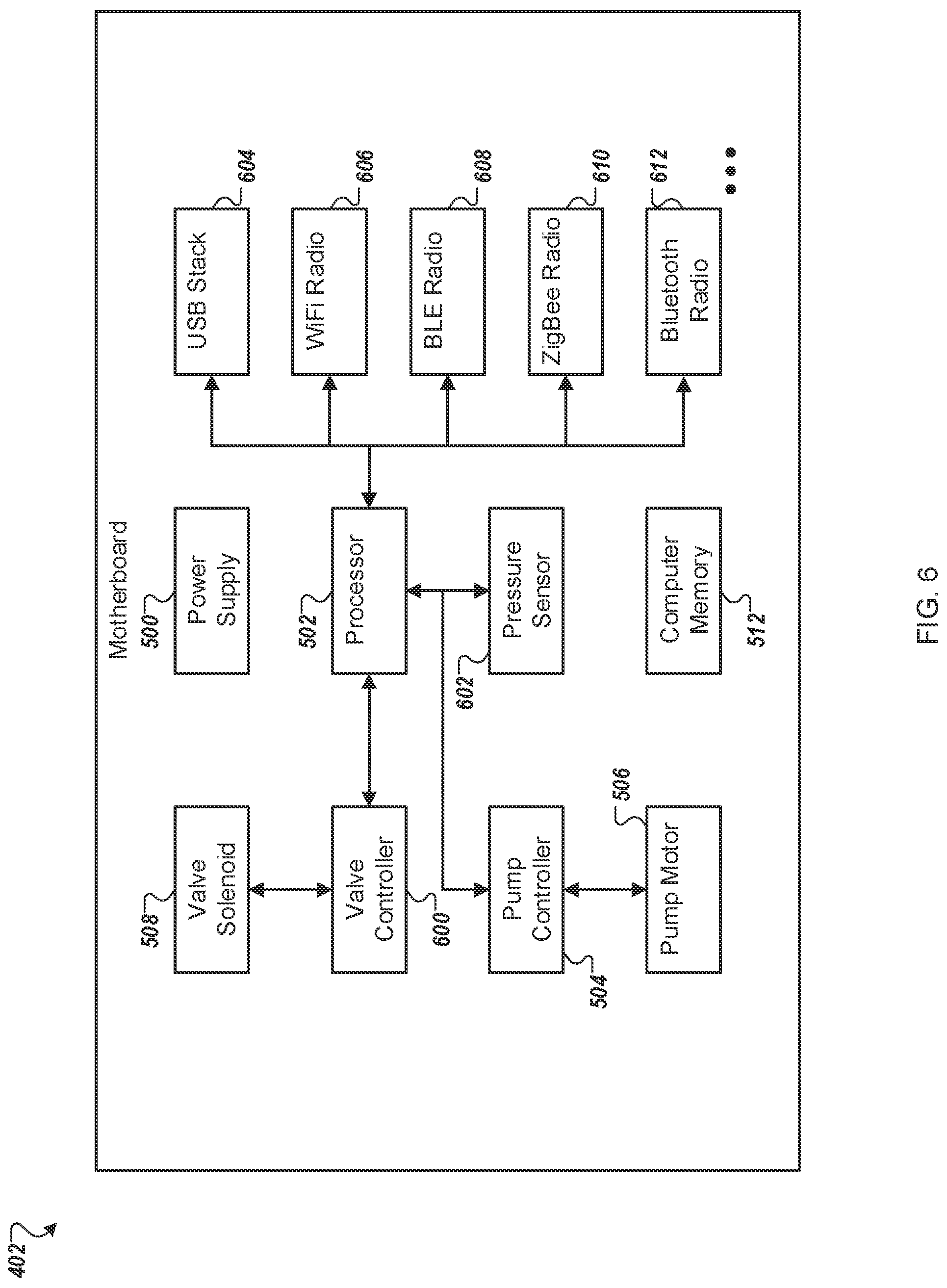 Patent US12303443 Figure 7 – Bed with pressure and force sensors