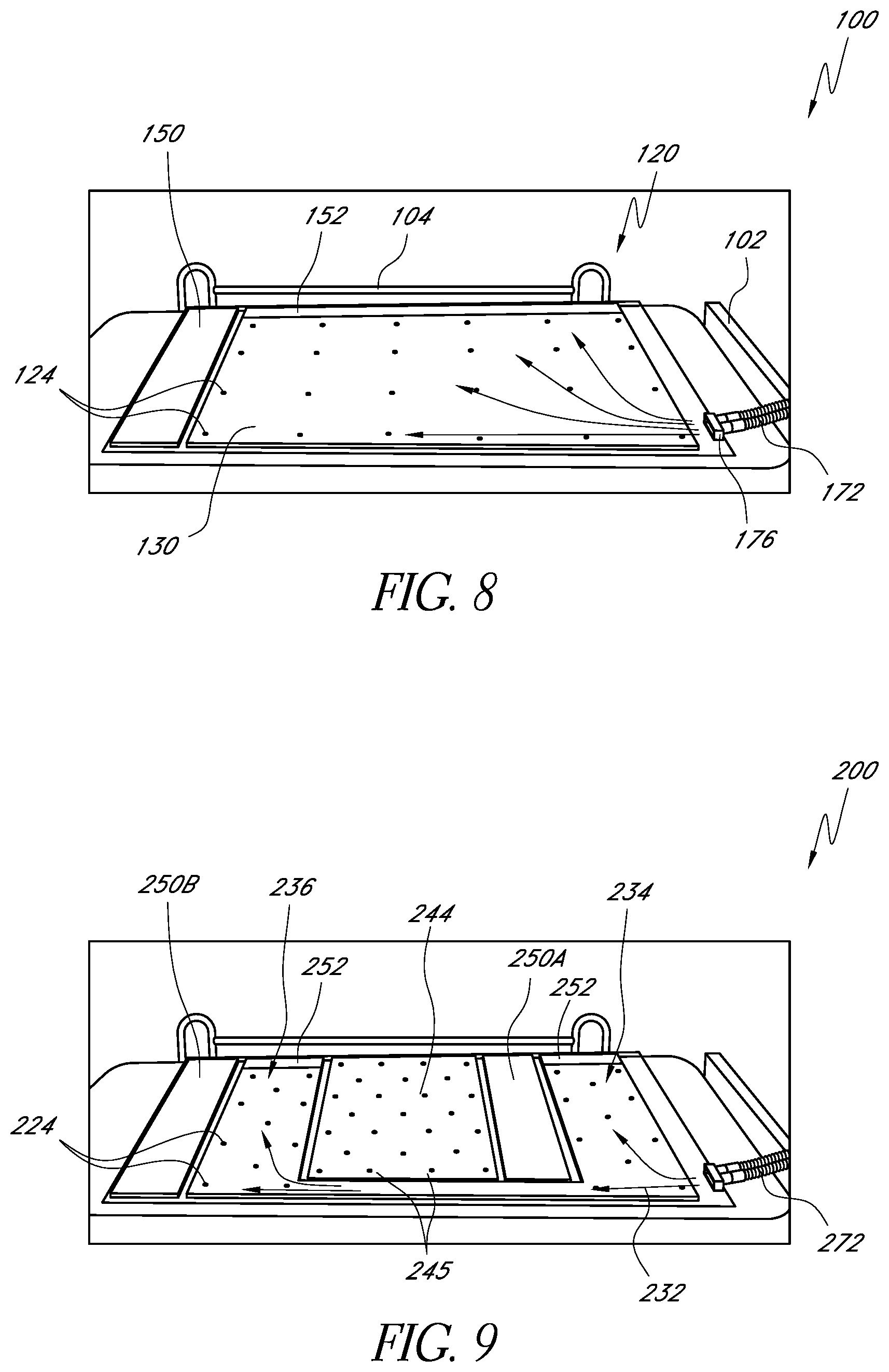 Patent US12303445 Figure 6 – Temperature controlled bed system
