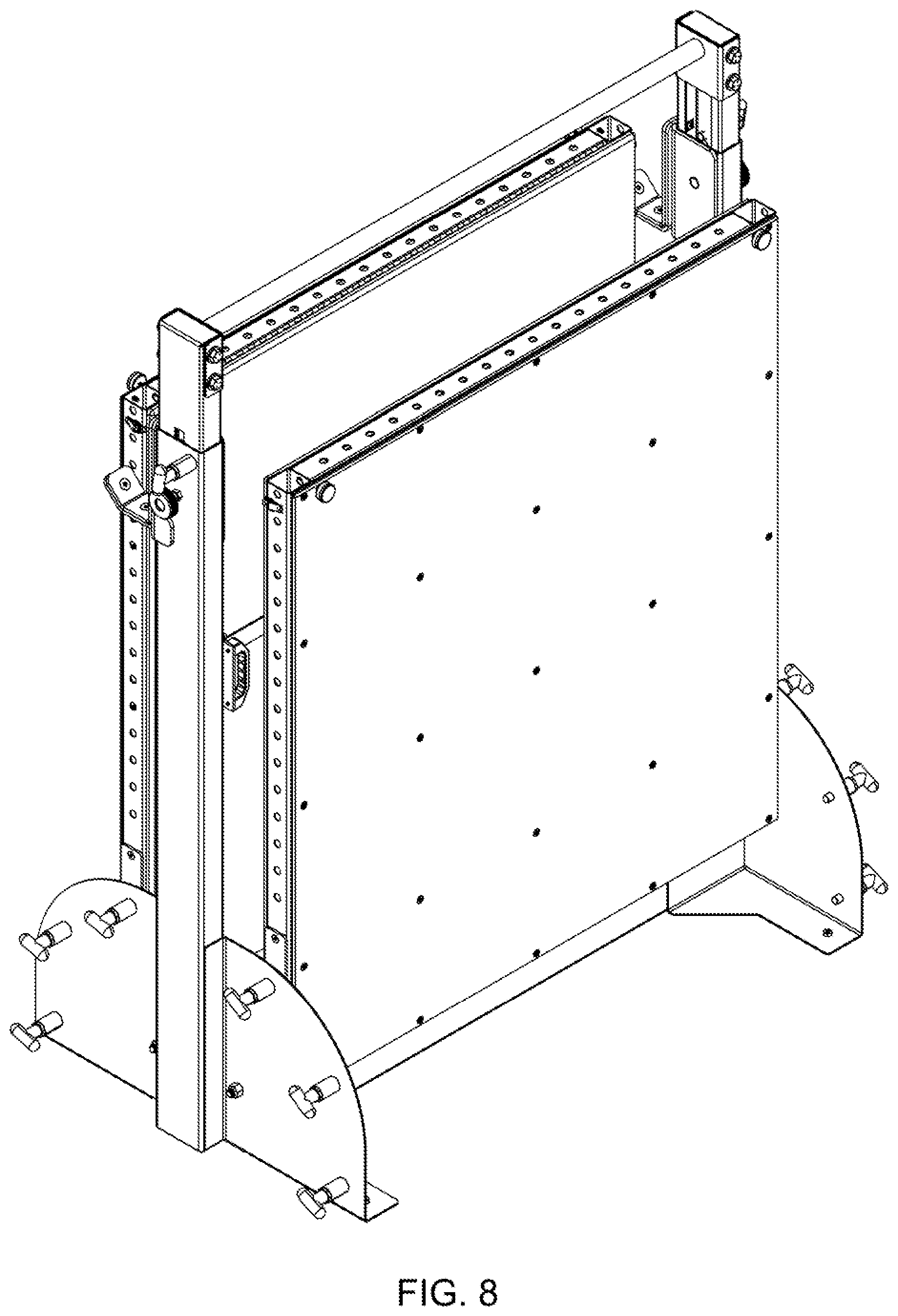 Patent US12303446 Figure 8 – Rehabilitative and corrective system, strength system, recovery system, muscle activation system, and methods of use