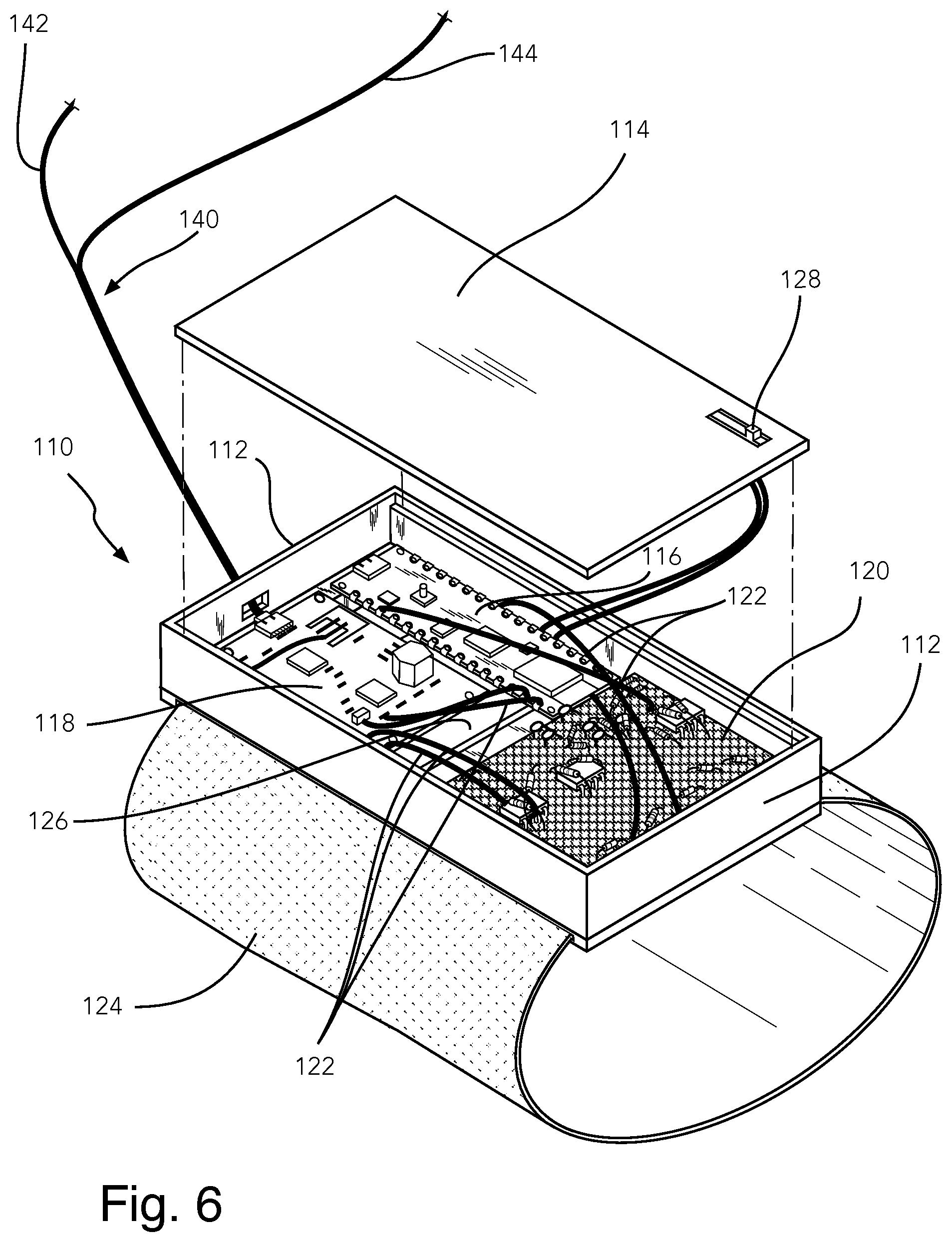 Patent US12303447 Figure 5 – Telekinetic bionic glove assembly