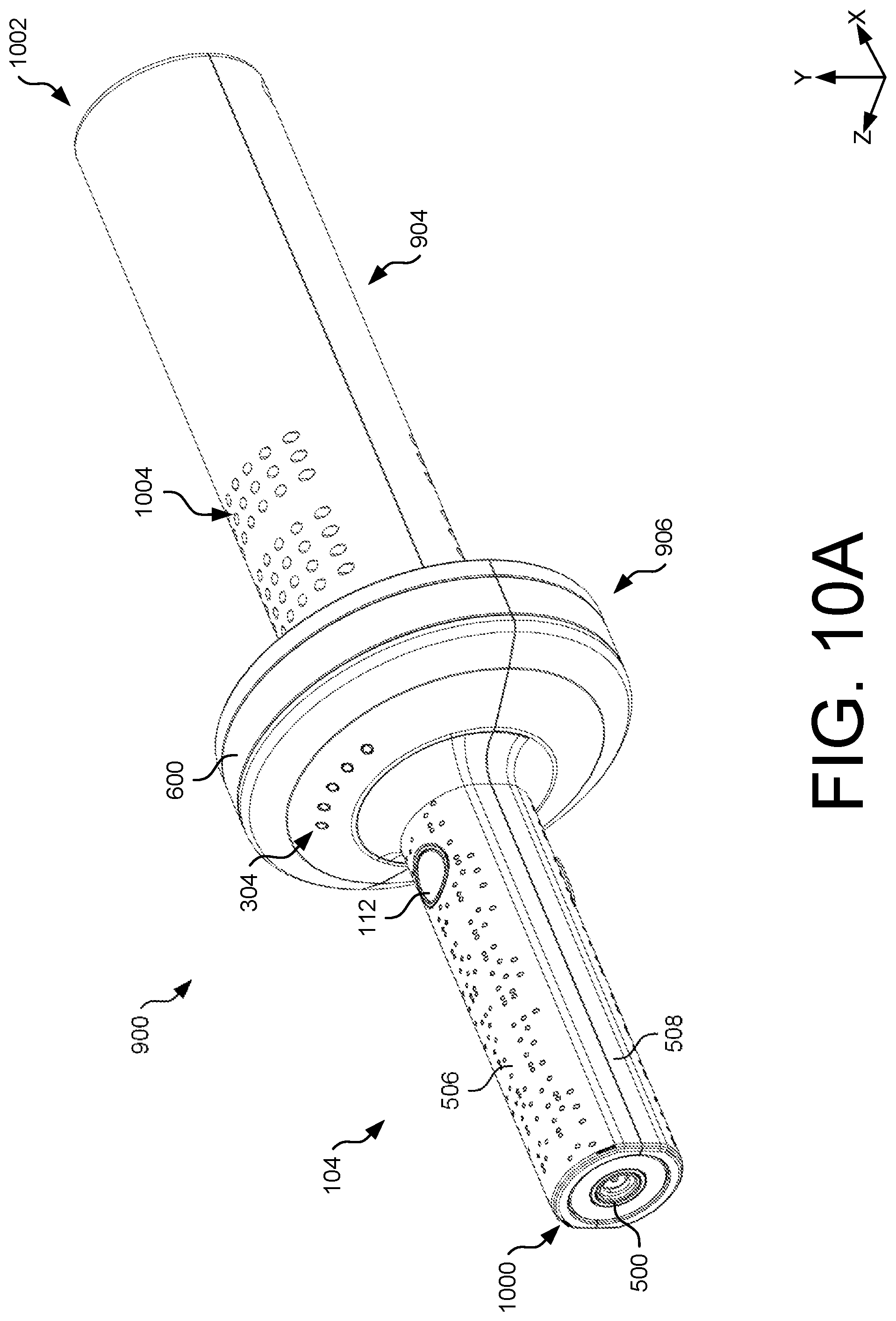 Patent US12303448 Figure 10 – Myofascial device with rotatable assembly