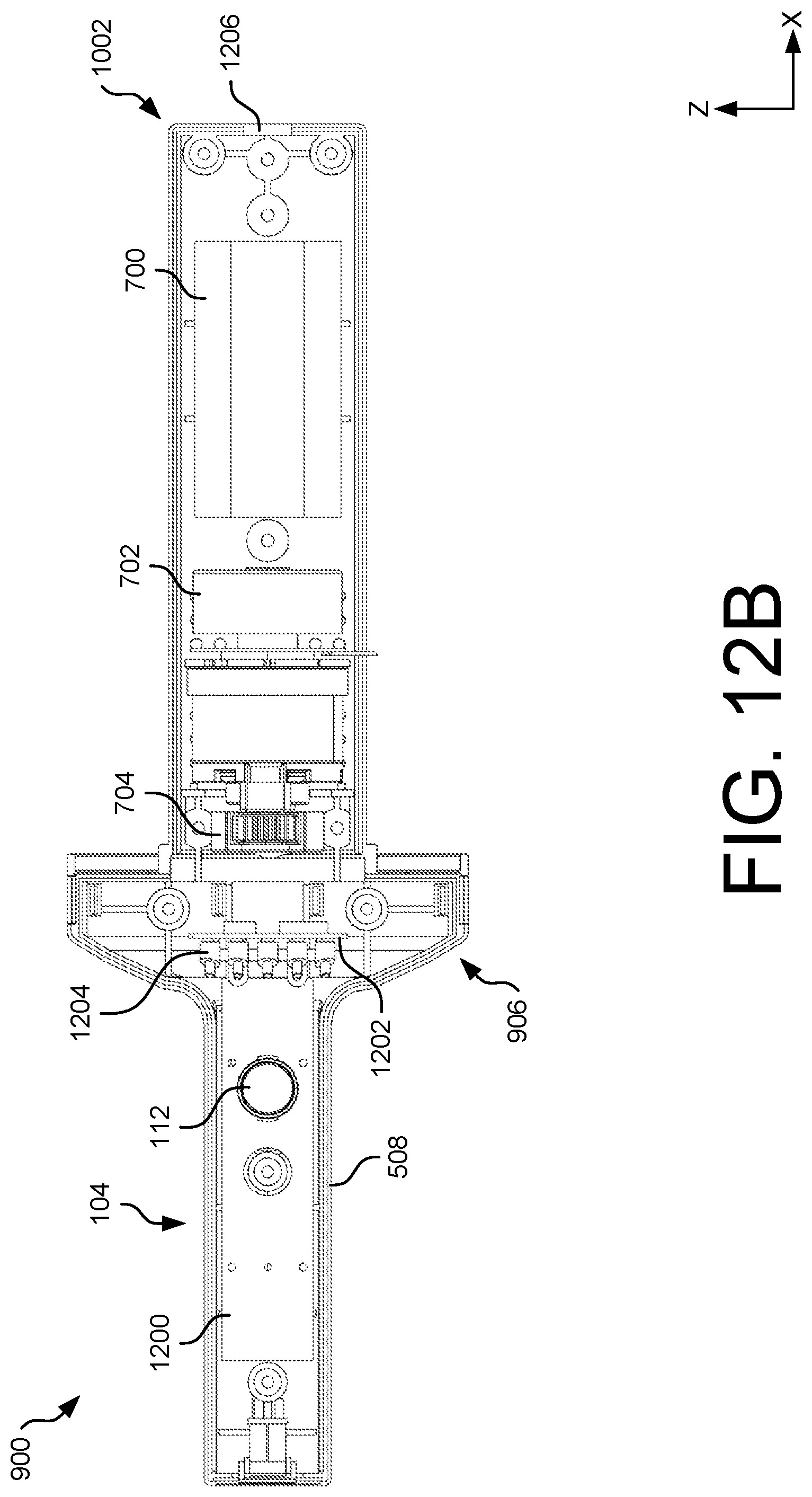 Patent US12303448 Figure 14 – Myofascial device with rotatable assembly