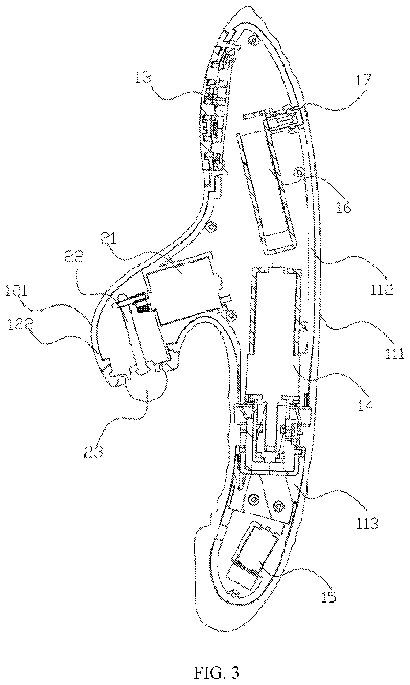Patent US12303449 Figure 3 – Massager with massage ball