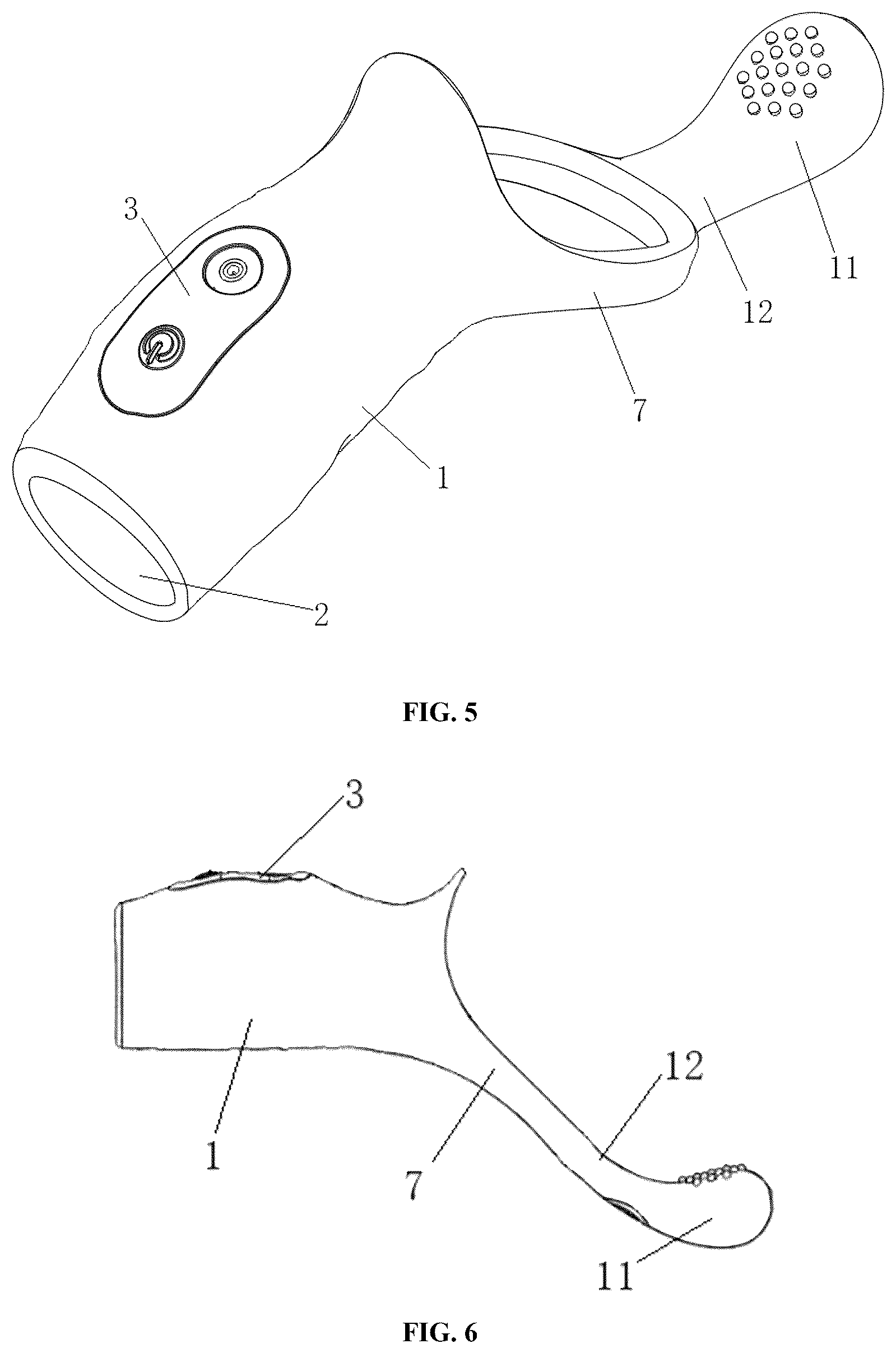 Patent US12303450 Figure 3 – Bidirectional stimulation massage device