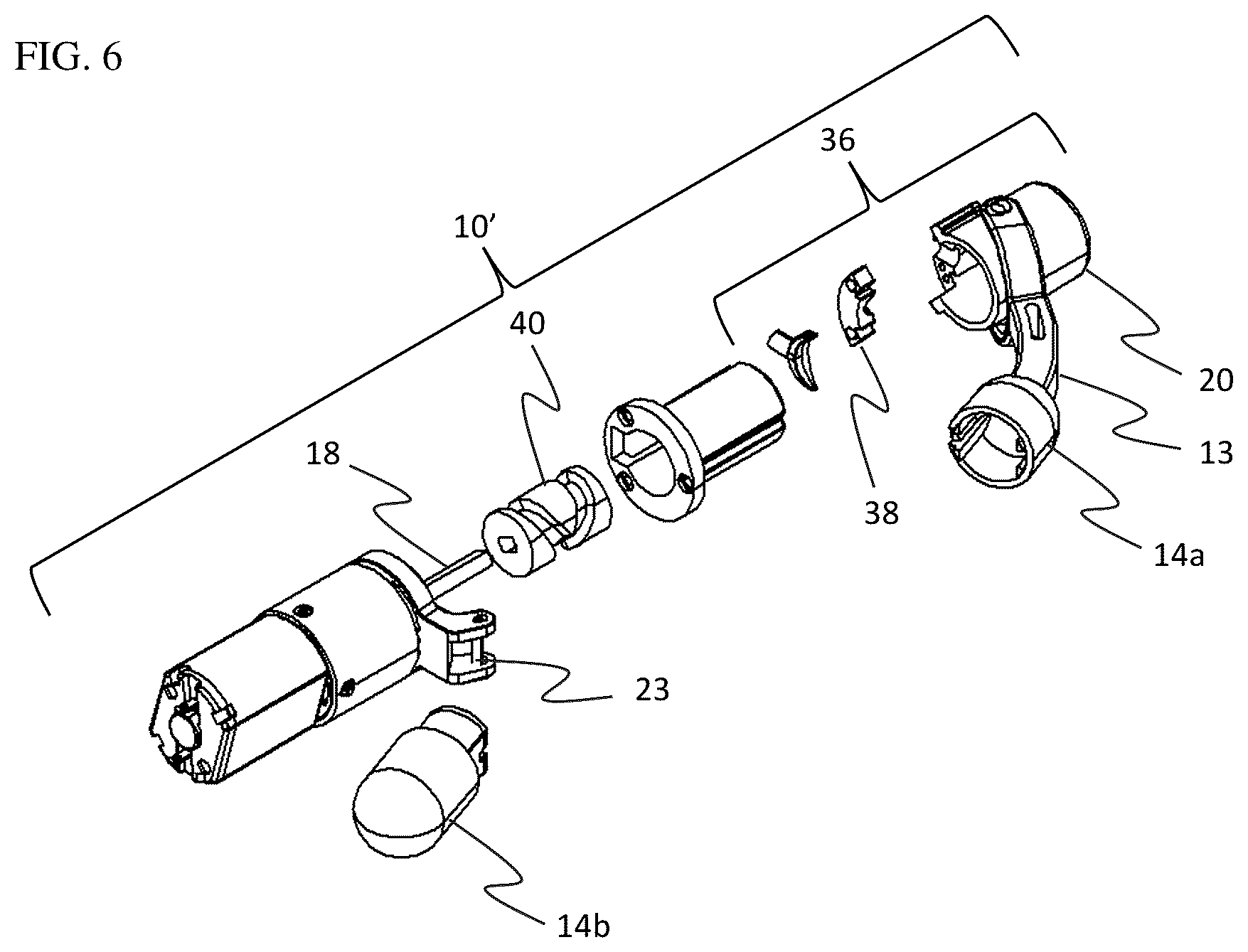 Patent US12303451 Figure 6 – Stimulation device including cantilevered pendant