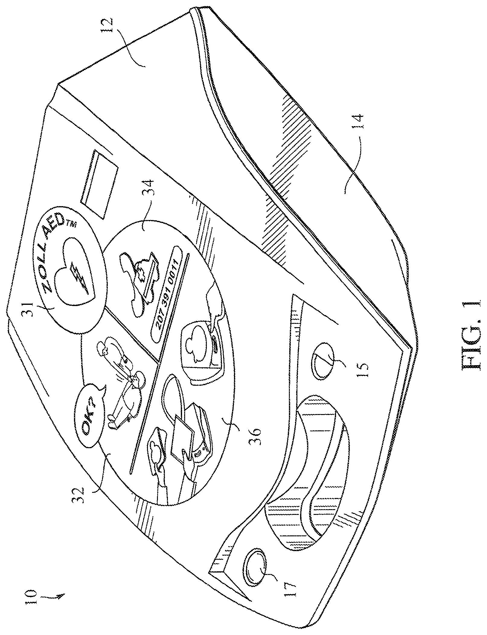Patent US12303456 Figure 1 – Automated resuscitation device with ventilation sensing and prompting