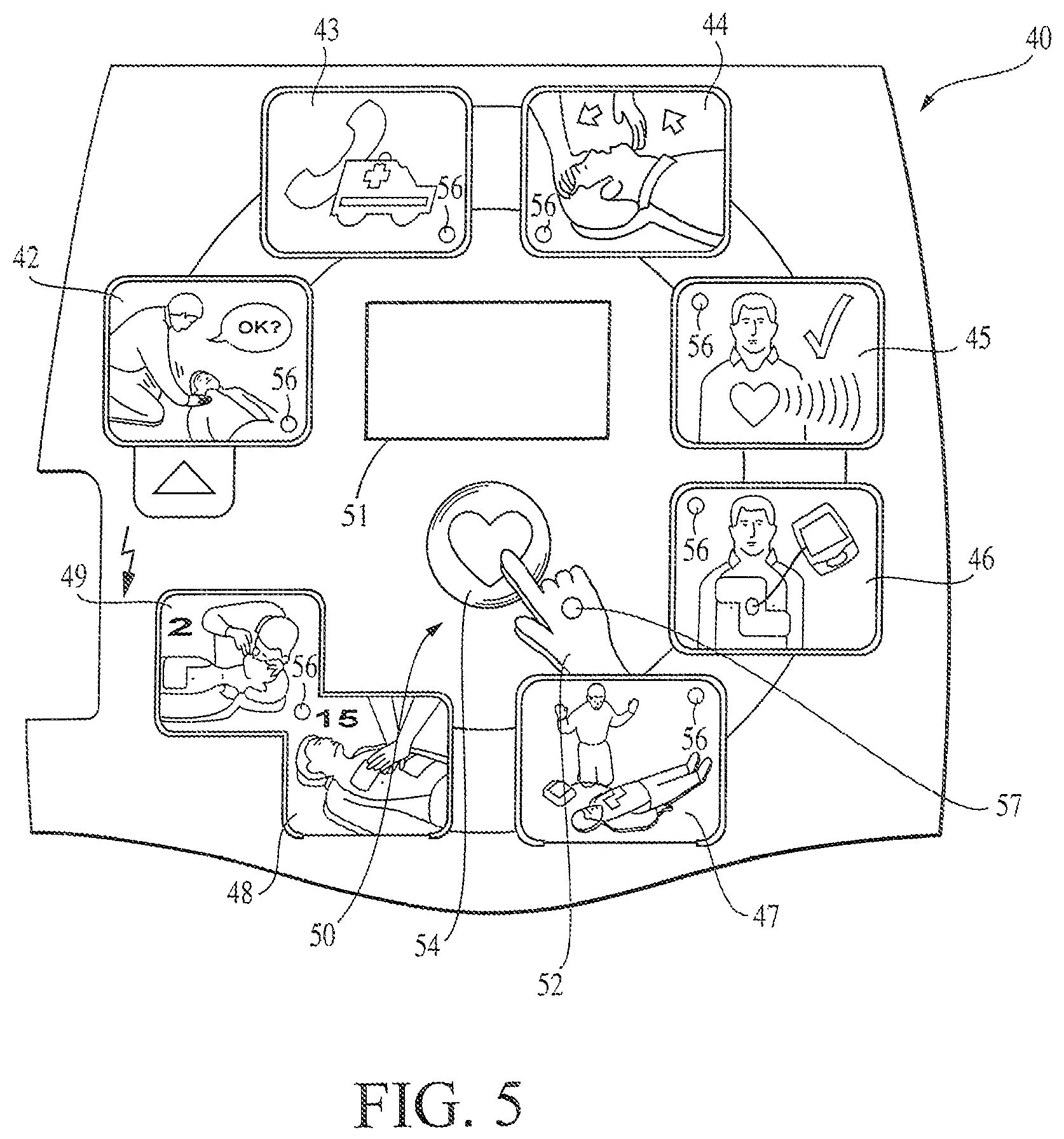 Patent US12303456 Figure 6 – Automated resuscitation device with ventilation sensing and prompting