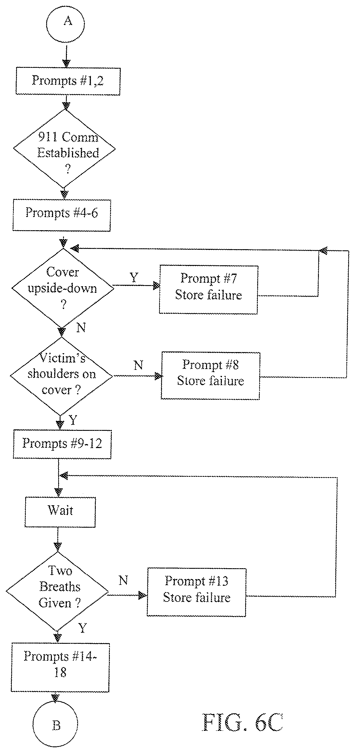 Patent US12303456 Figure 9 – Automated resuscitation device with ventilation sensing and prompting
