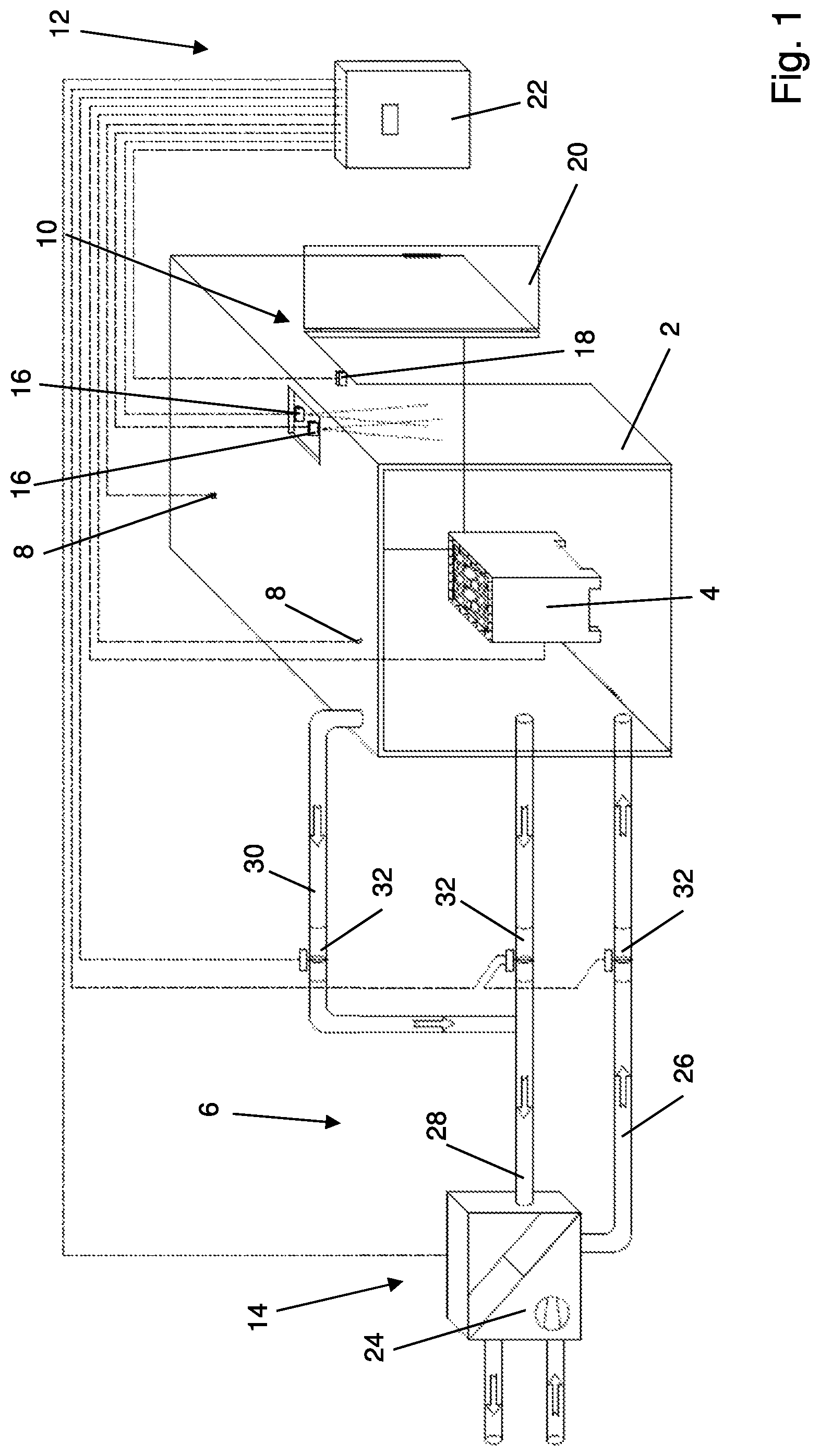 Patent US12303458 Figure 1 – Thermal device and method for operating same
