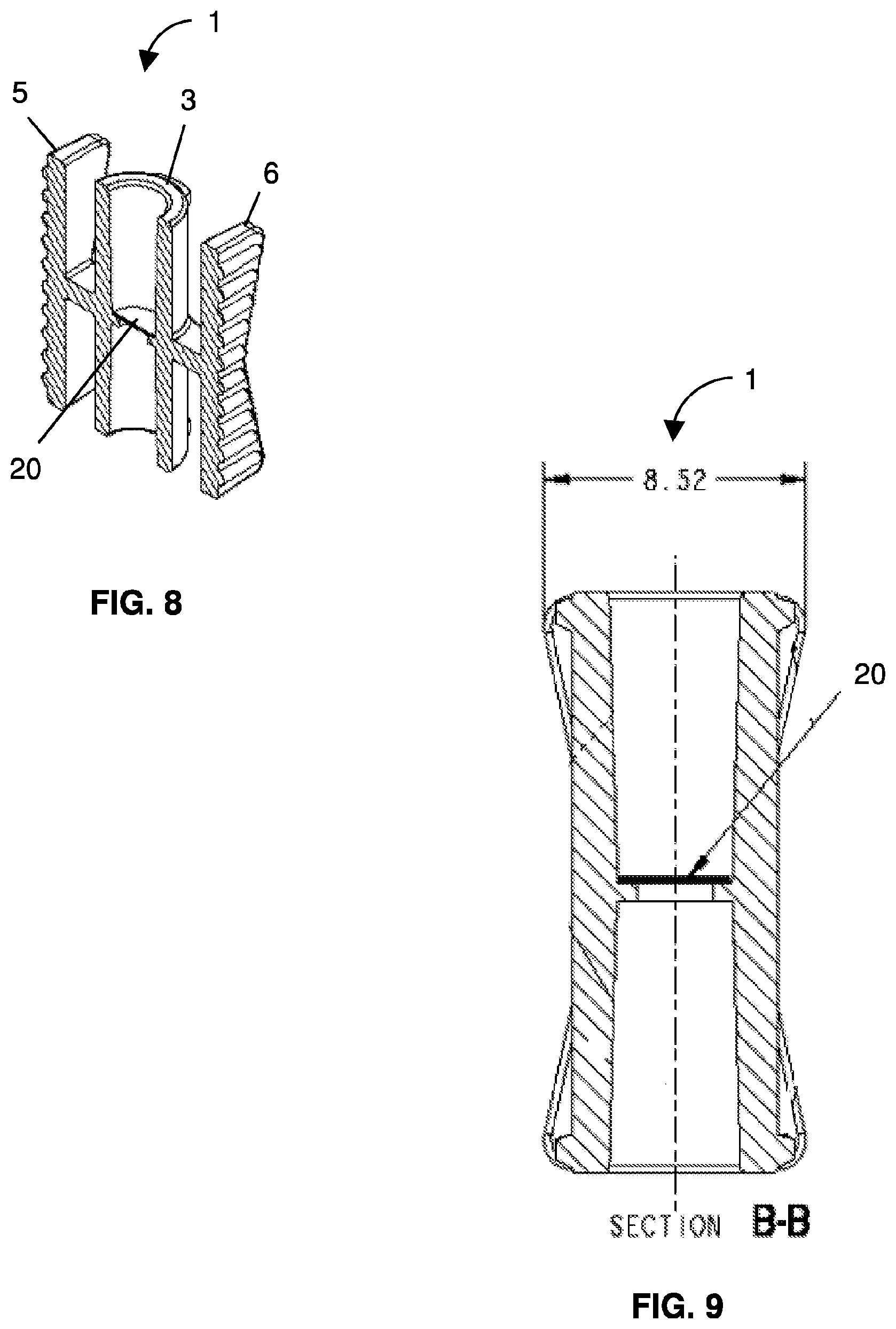 Patent US12303463 Figure 4 – Female-female adapter