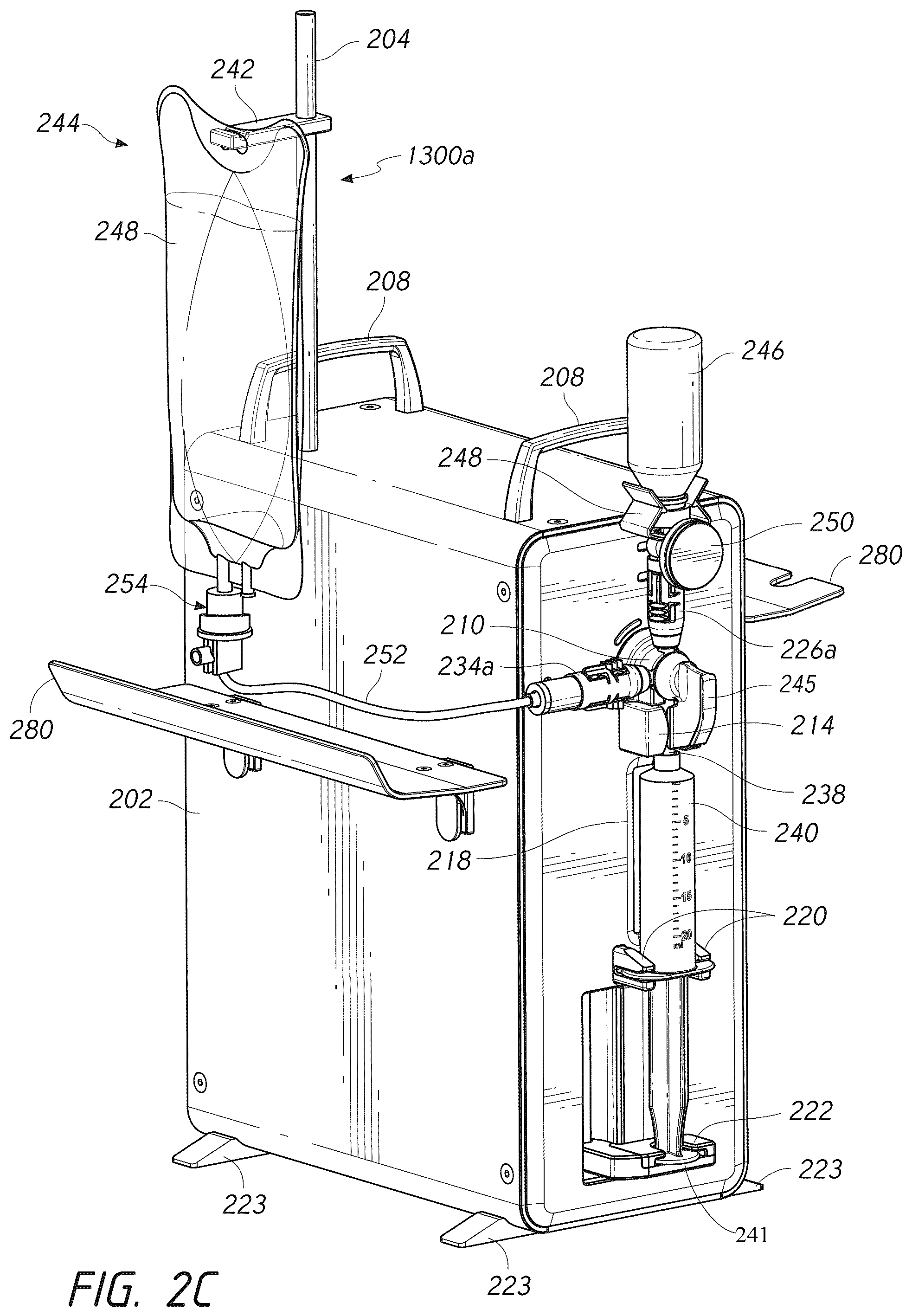 Patent US12303464 Figure 5 – Systems, methods, and components for transferring medical fluids