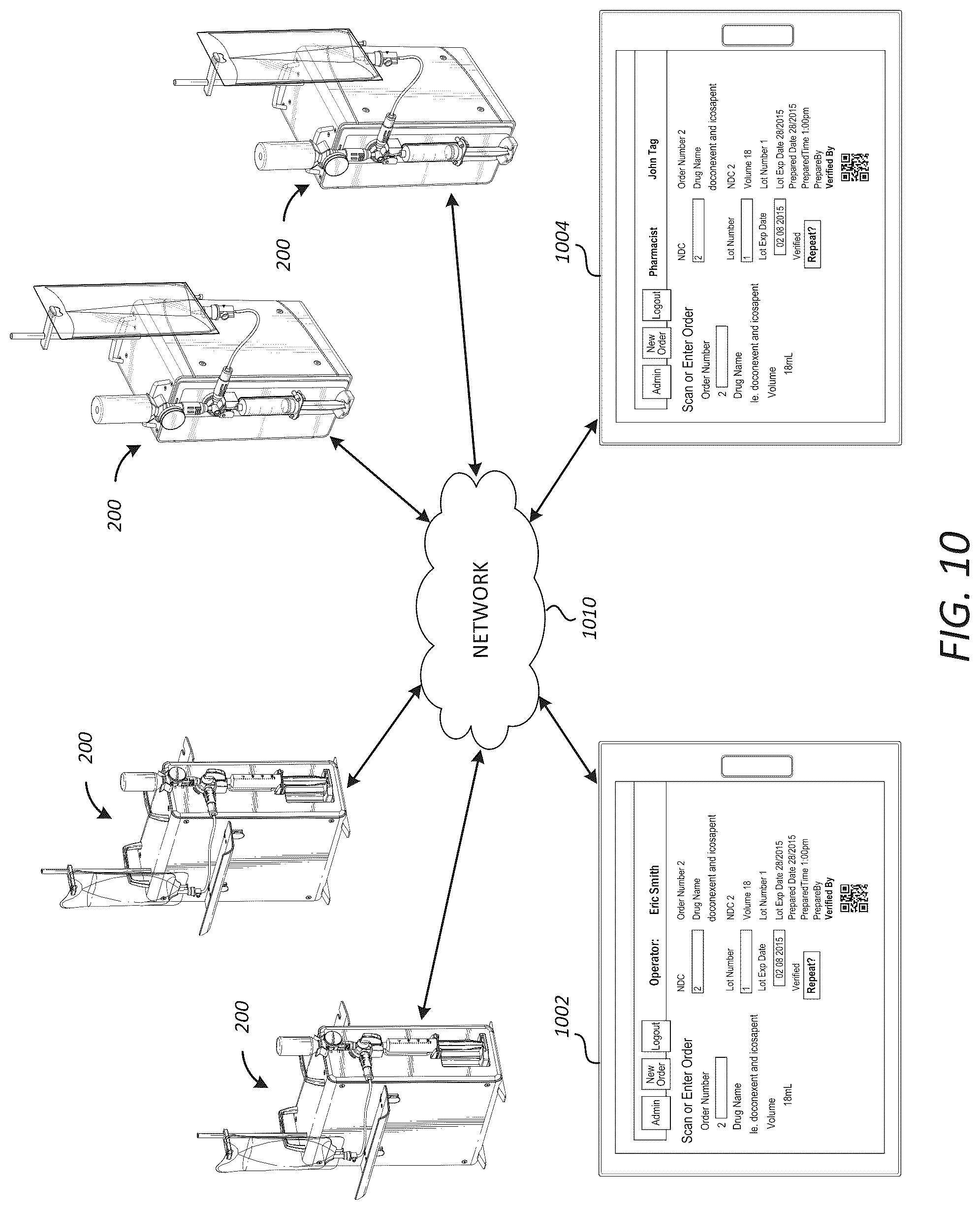 Patent US12303464 Figure 16 – Systems, methods, and components for transferring medical fluids