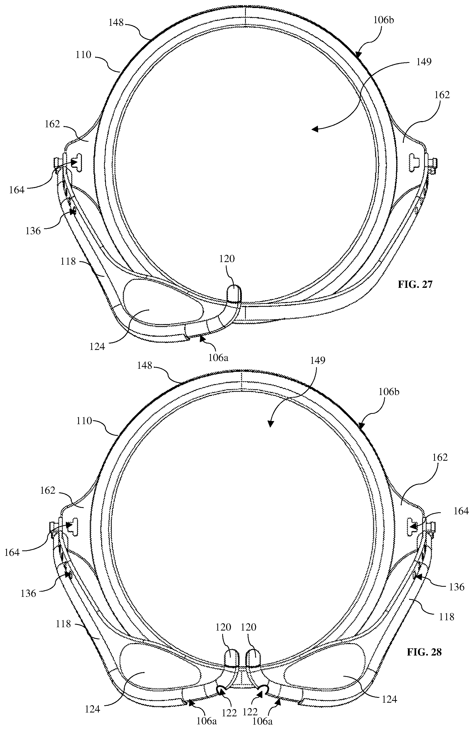 Patent US12303465 Figure 11 – Apparatus, methods, and systems for positioning and retaining a nasally introduced medical tube to a patient