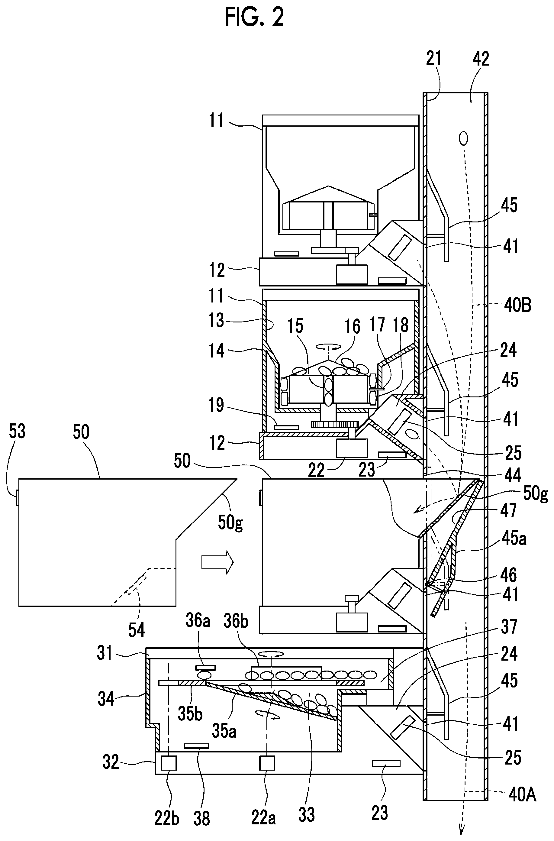 Patent US12303467 Figure 2 – Tablet receptacle and drug dispensing device