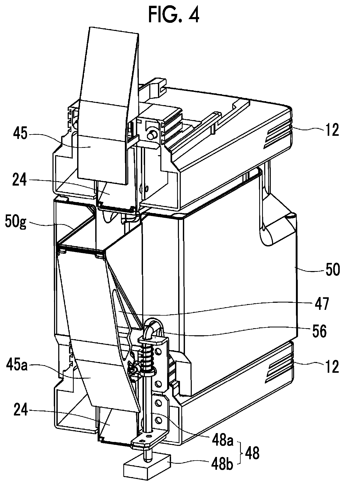 Patent US12303467 Figure 4 – Tablet receptacle and drug dispensing device