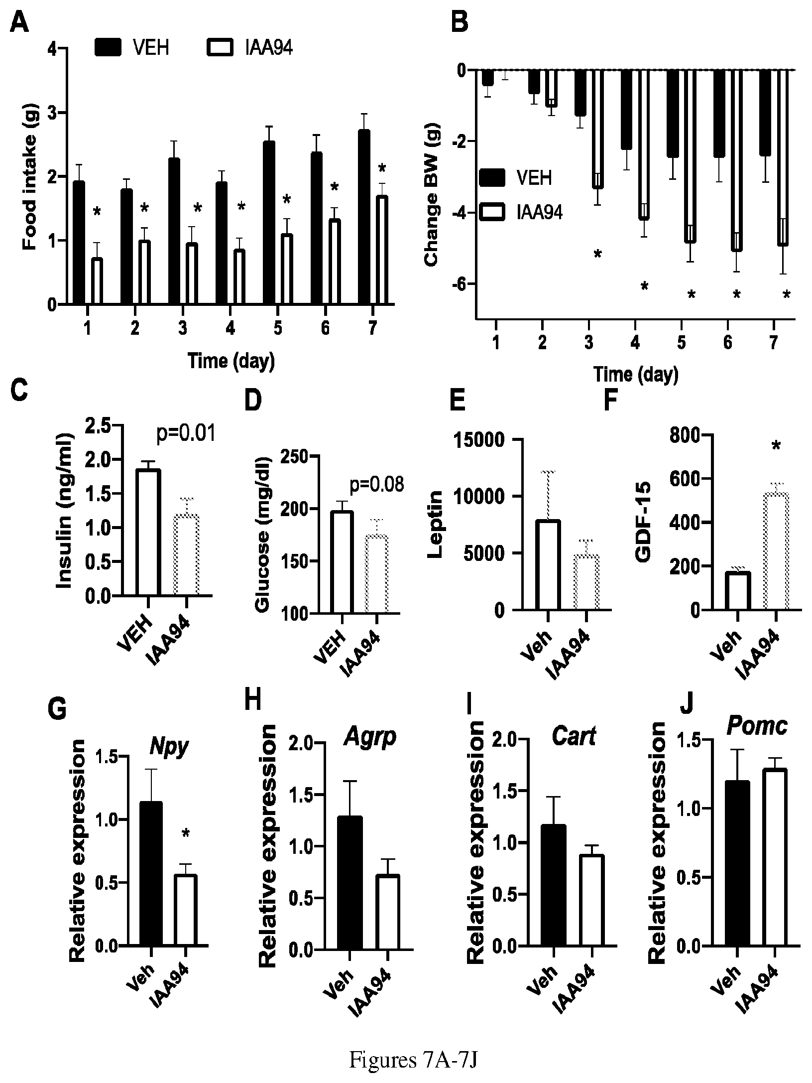 Patent US12303479 Figure 6 – Chloride intracellular channel 1 for regulation of food intake