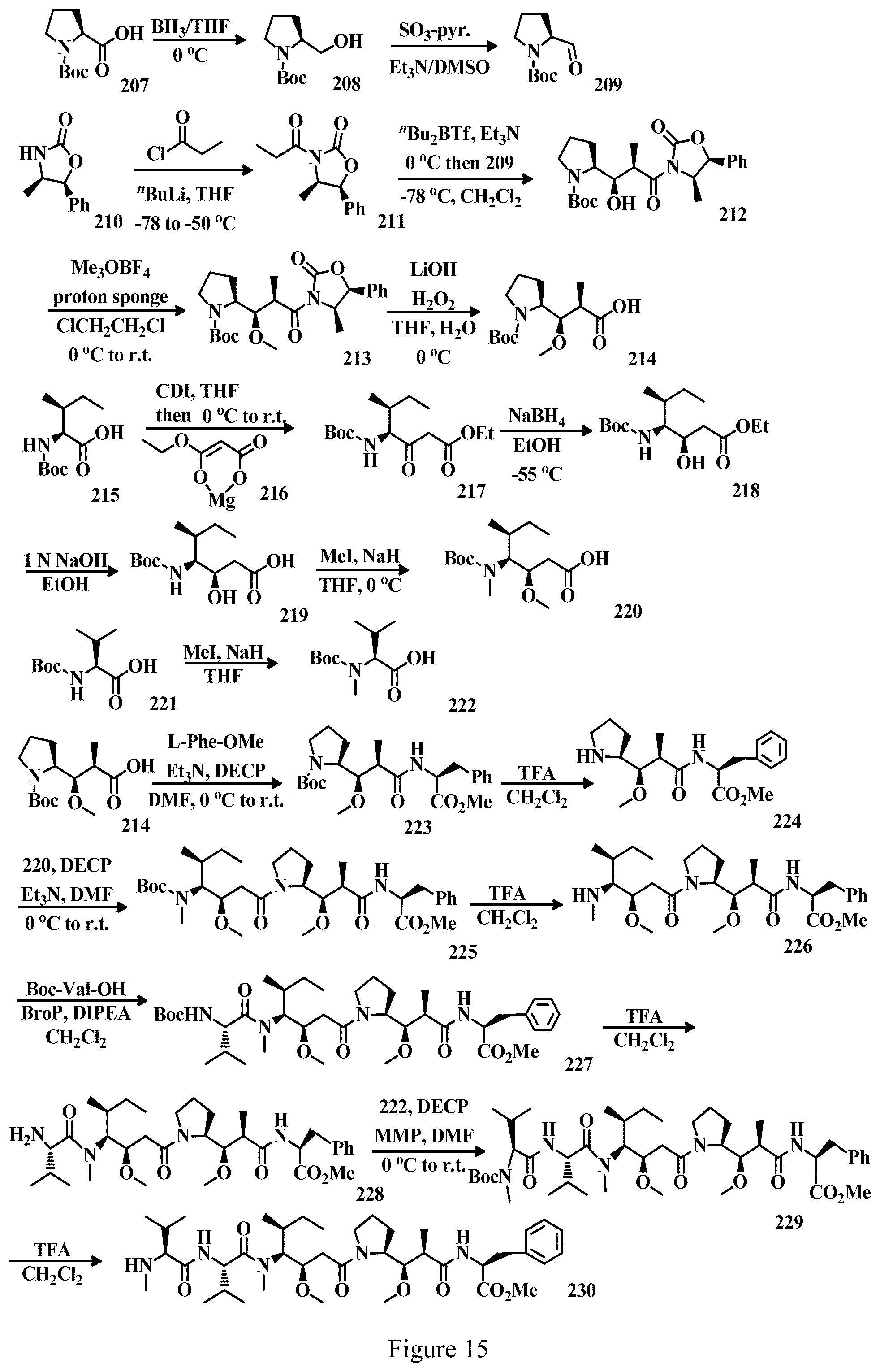 Patent US12303571 Figure 15 – Specific conjugation linkers, specific immunoconjugates thereof, methods of making and uses such conjugates thereof