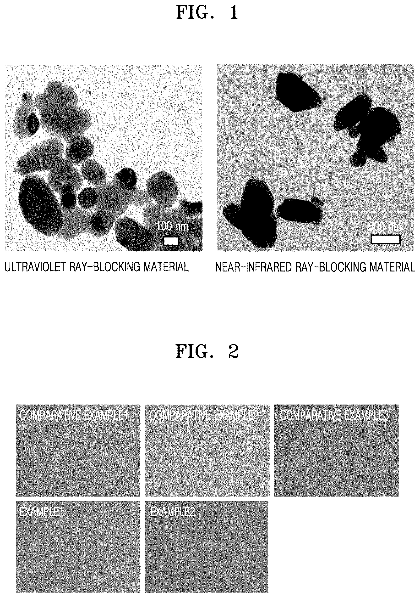 Patent US12303579 Figure 1 – Cosmetic composition for blocking ultraviolet and infrared rays