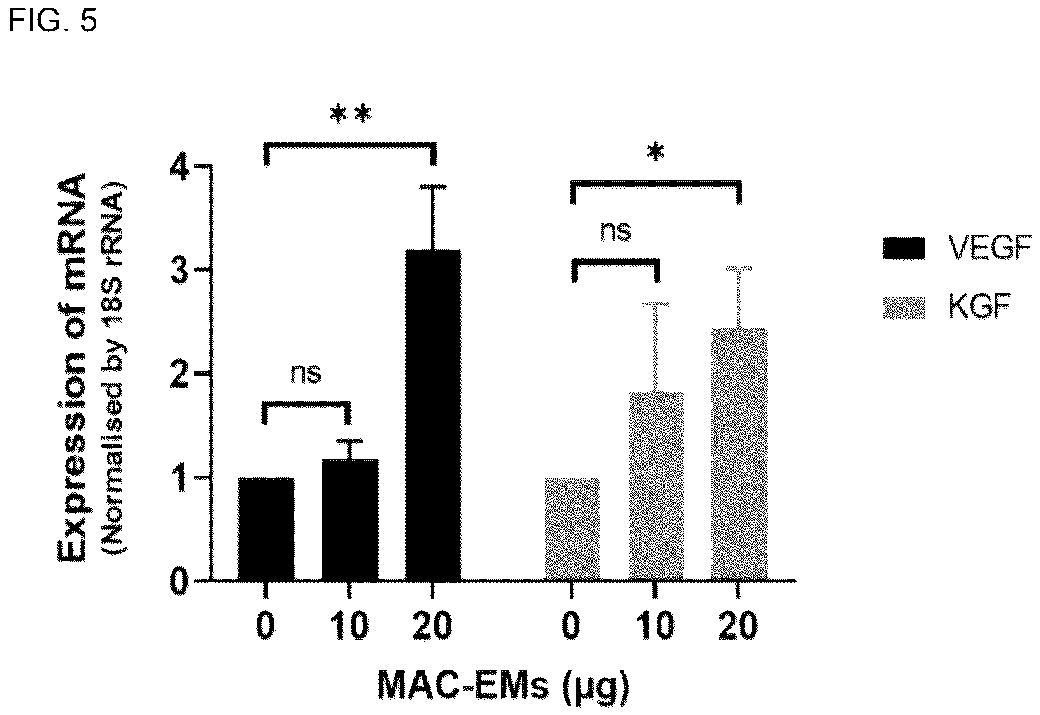 Patent US12303589 Figure 4 – Composition for hair regeneration comprising macrophage-derived extracellular vesicle mimetics