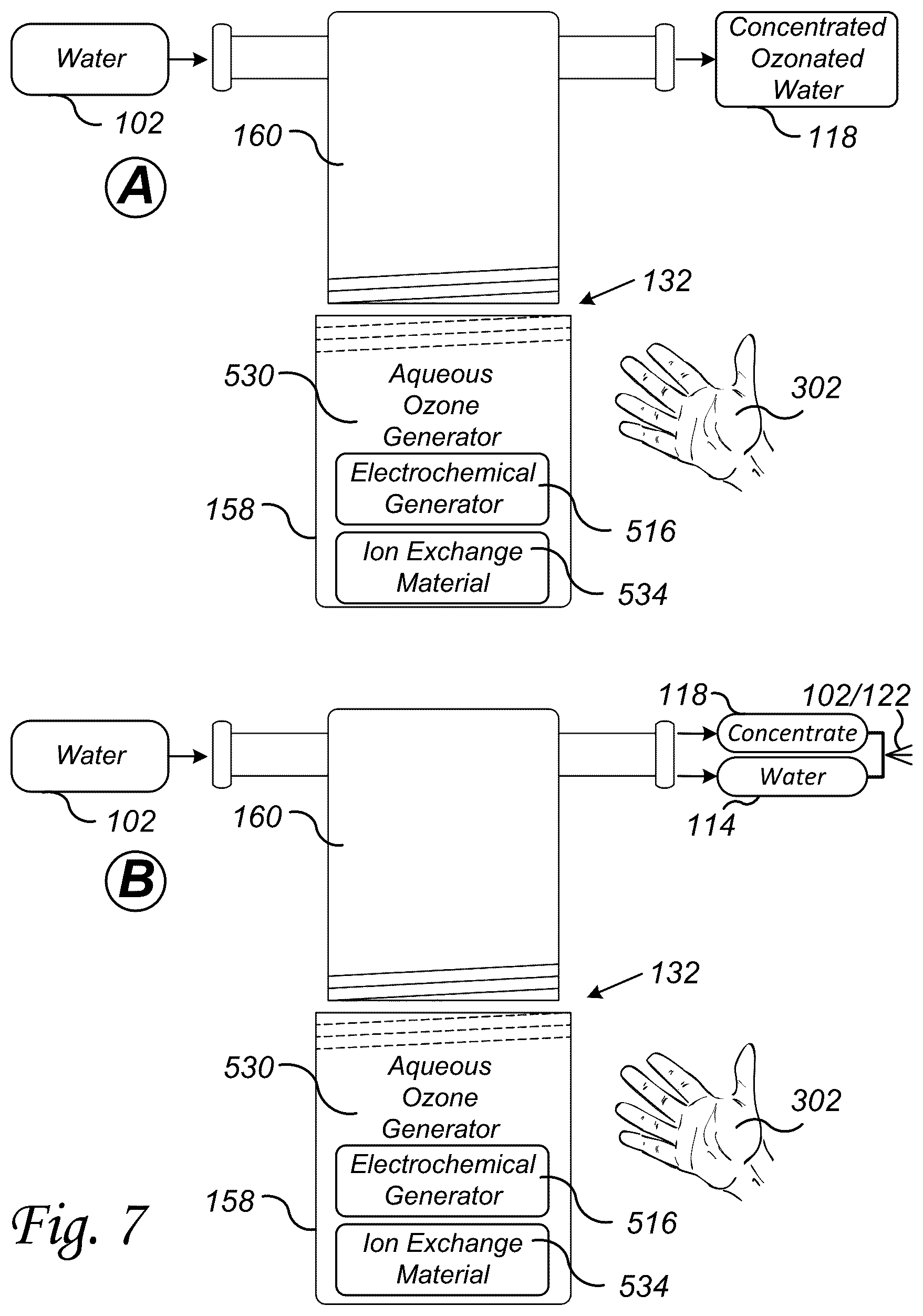 Patent US12303609 Figure 6 – Aqua-ozone hygienization