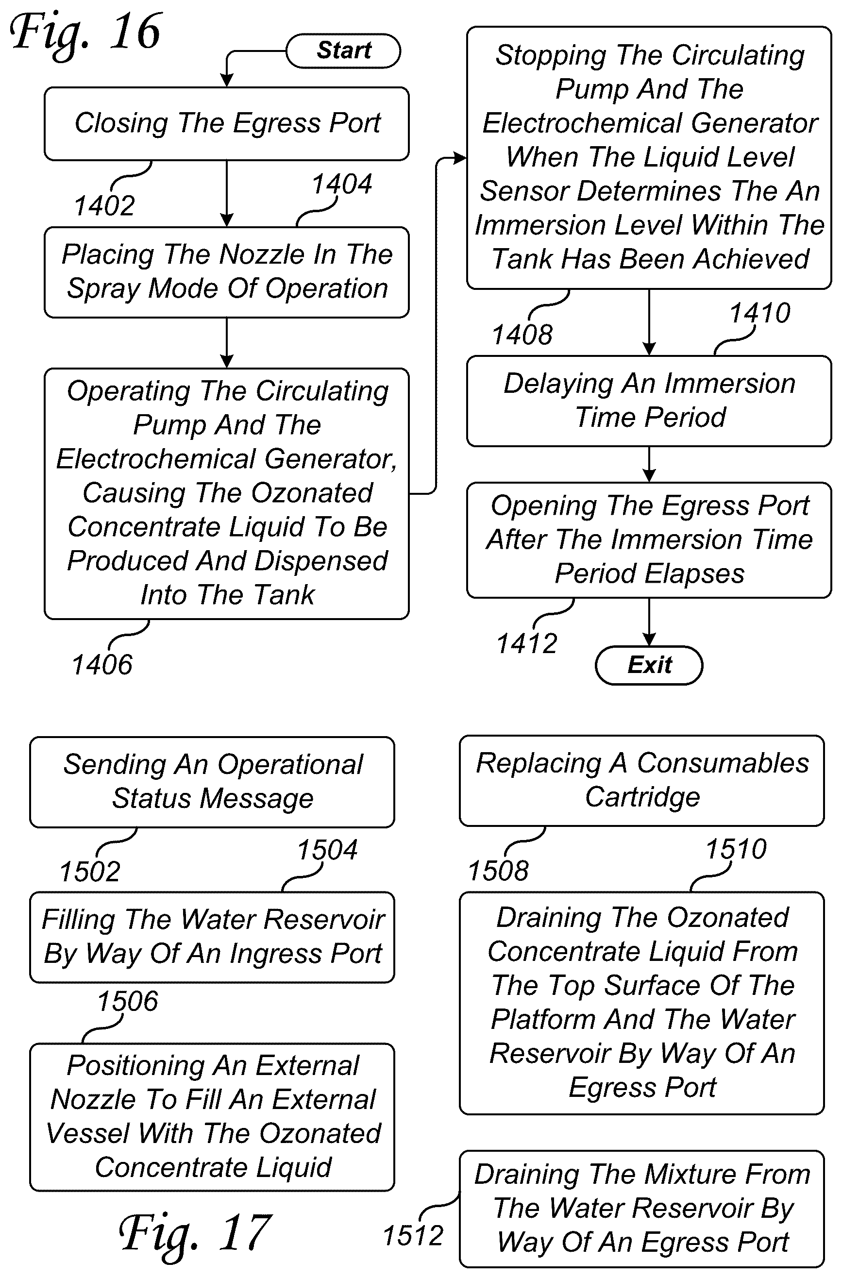 Patent US12303609 Figure 14 – Aqua-ozone hygienization
