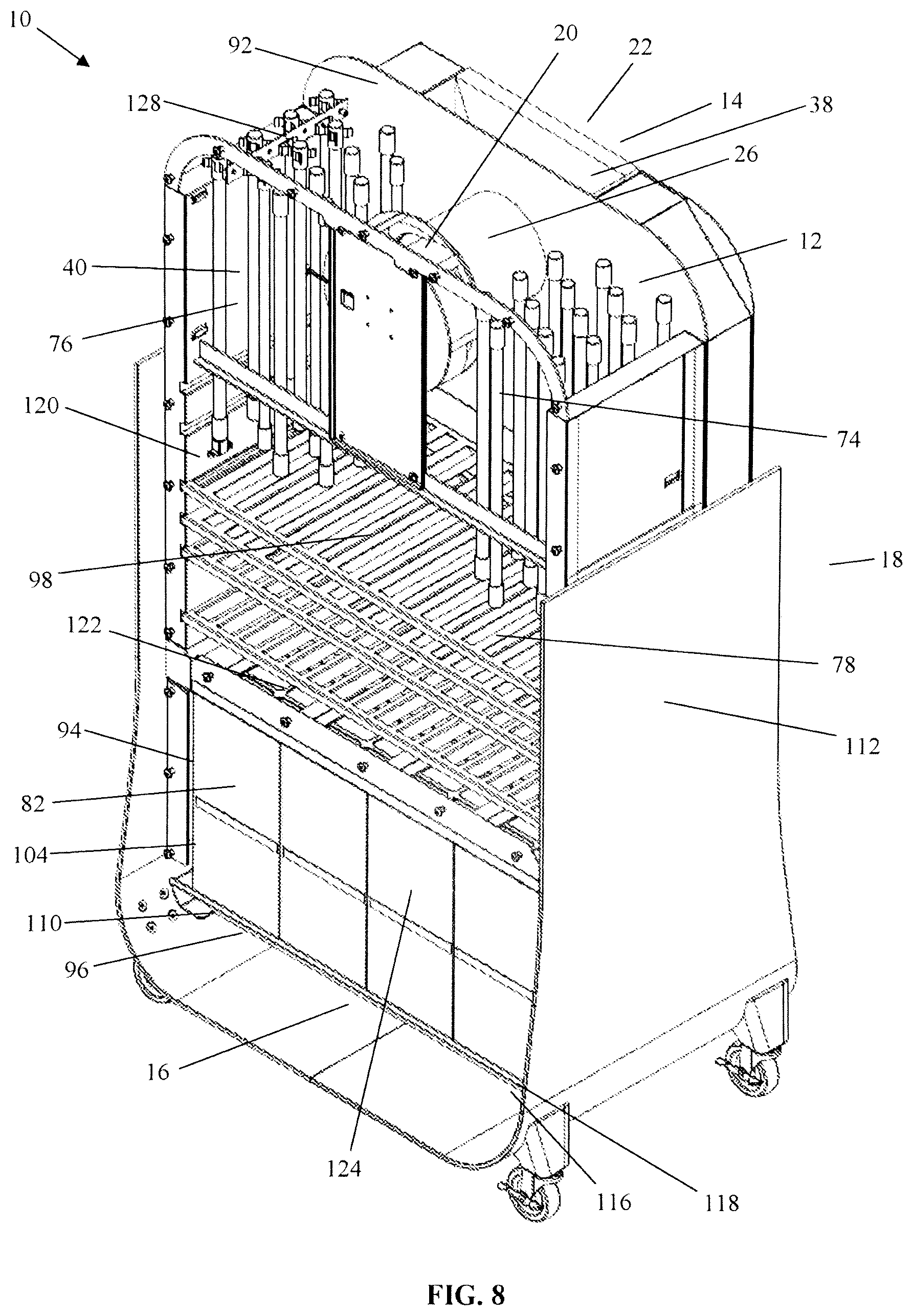 Patent US12303623 Figure 6 – Apparatus for inactivation of airborne pathogens
