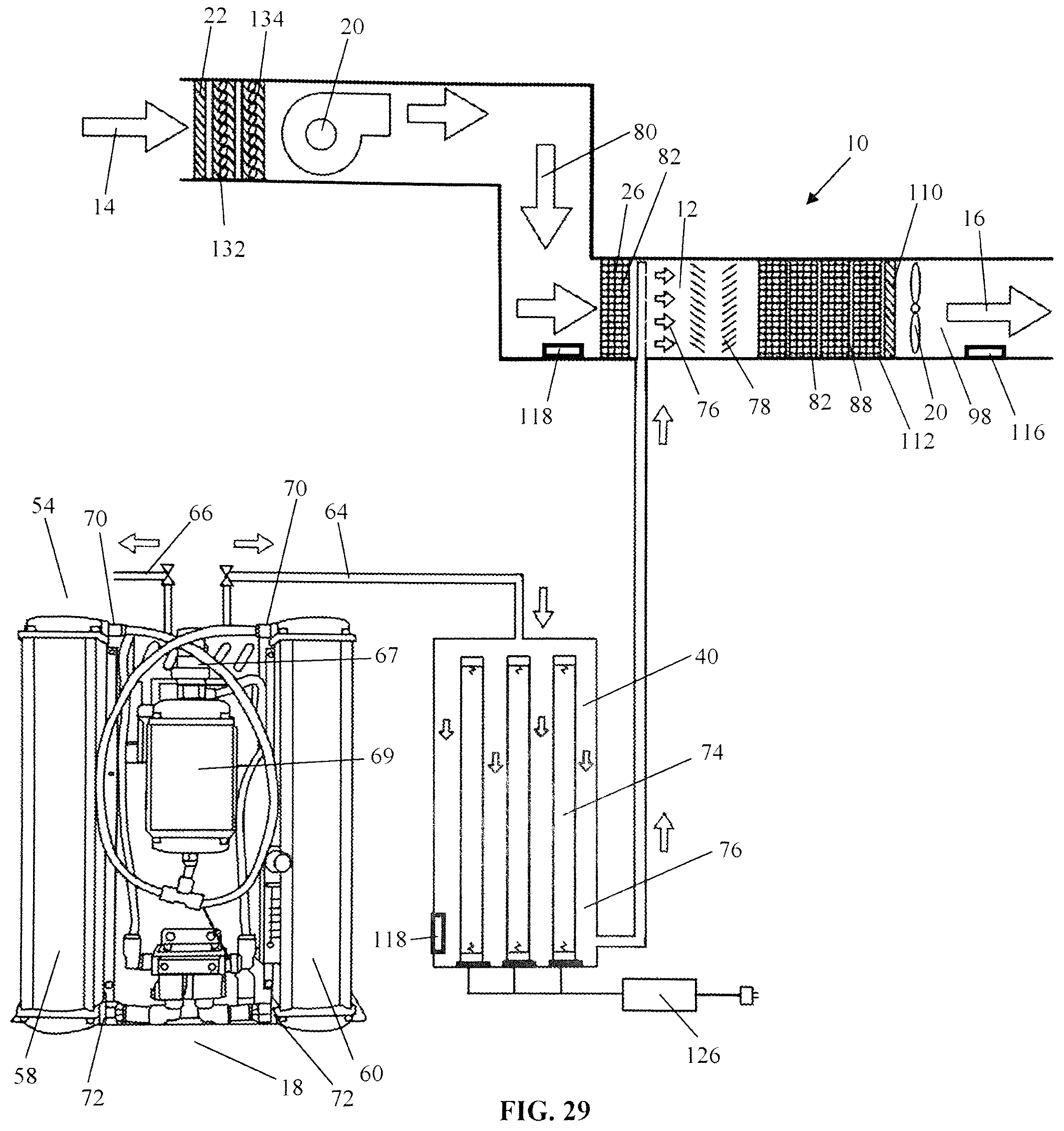 Patent US12303623 Figure 20 – Apparatus for inactivation of airborne pathogens