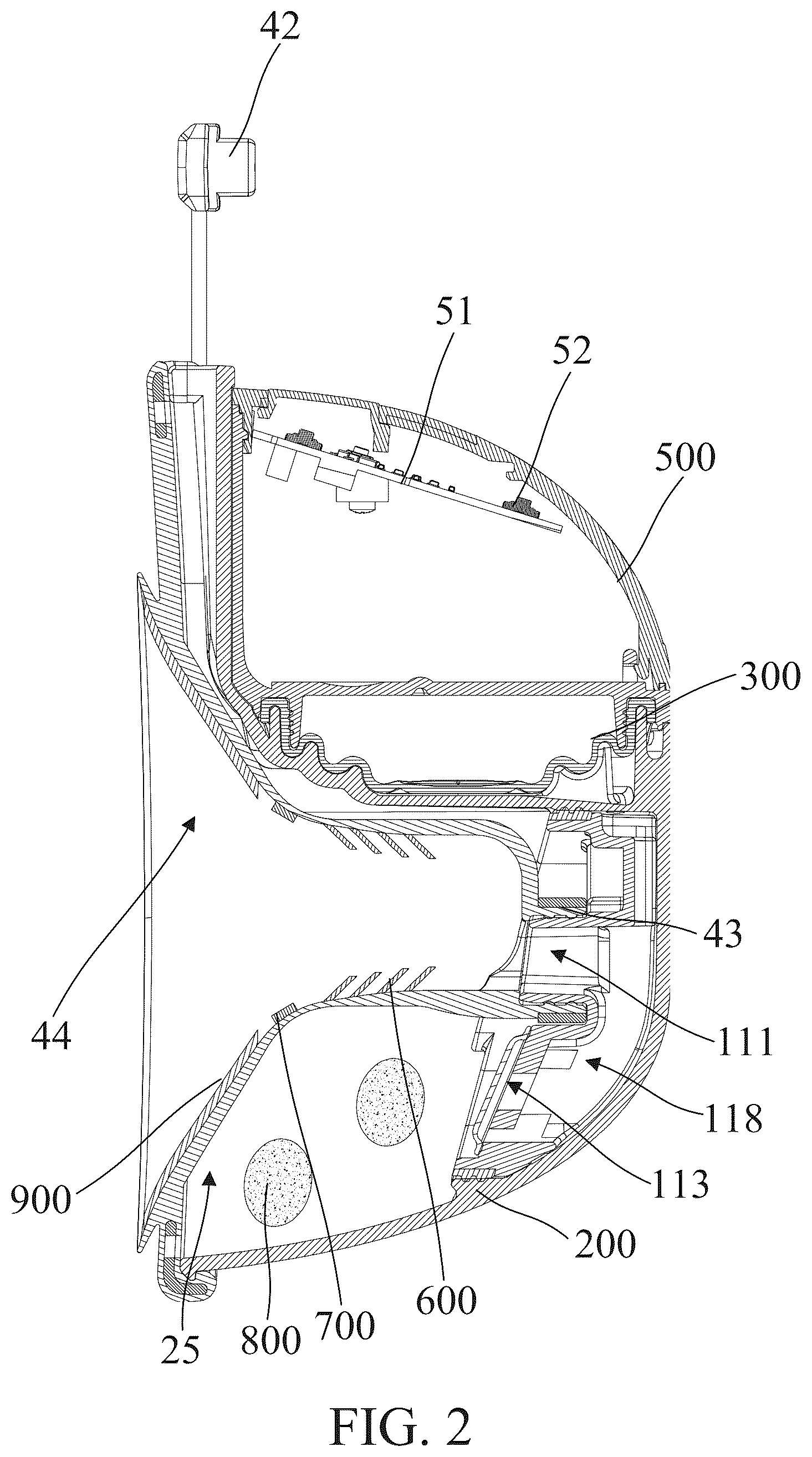 Patent US12303624 Figure 2 – Three-way connecting assembly and wearable breast pump