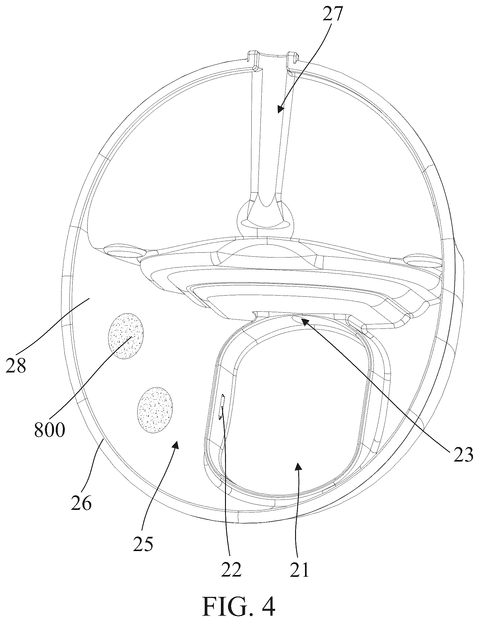 Patent US12303624 Figure 4 – Three-way connecting assembly and wearable breast pump