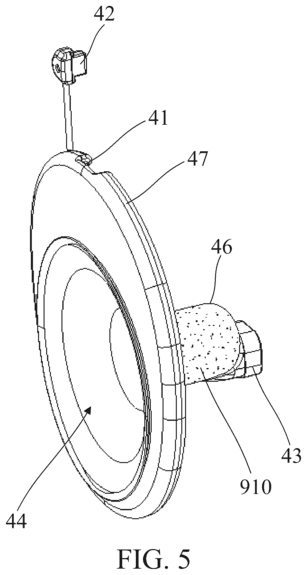 Patent US12303624 Figure 5 – Three-way connecting assembly and wearable breast pump