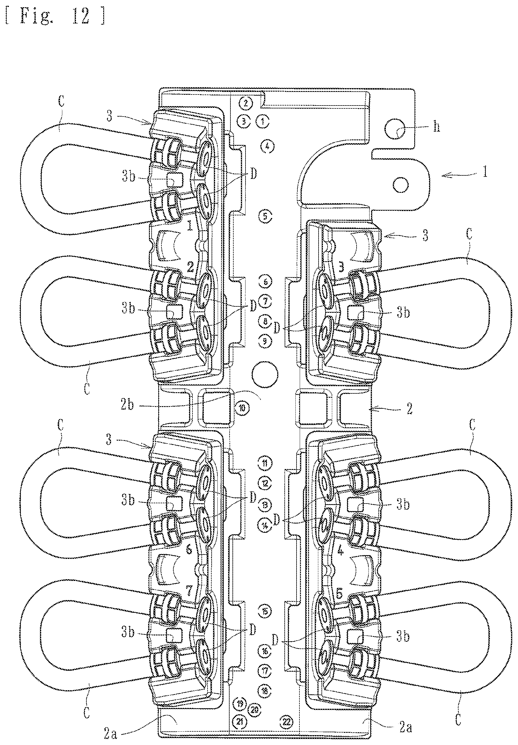 Patent US12303626 Figure 11 – Attaching member