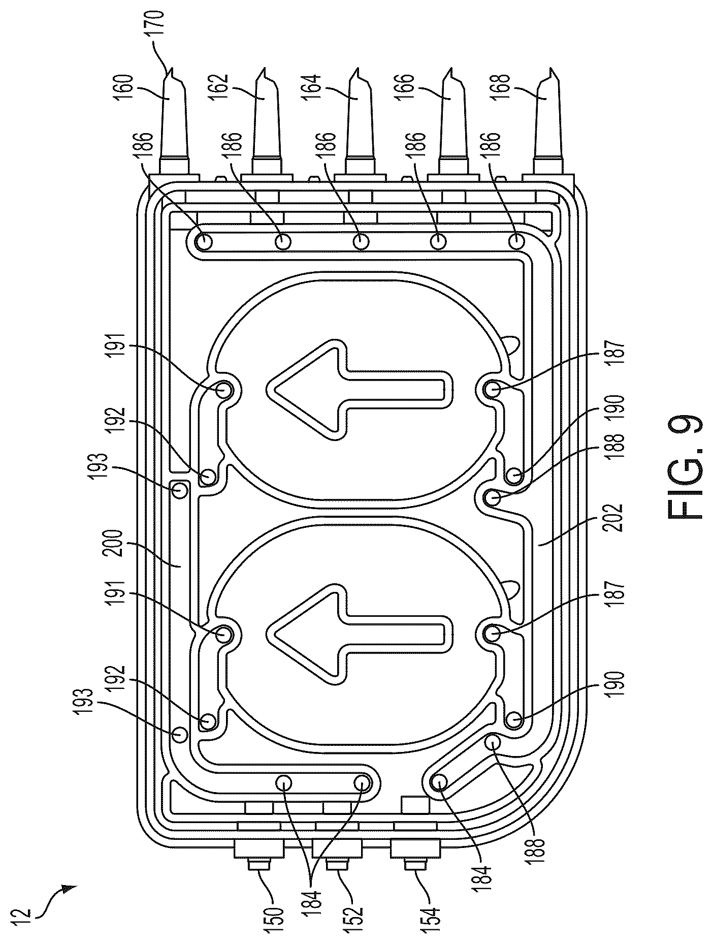 Patent US12303631 Figure 10 – Medical treatment system and methods using a plurality of fluid lines