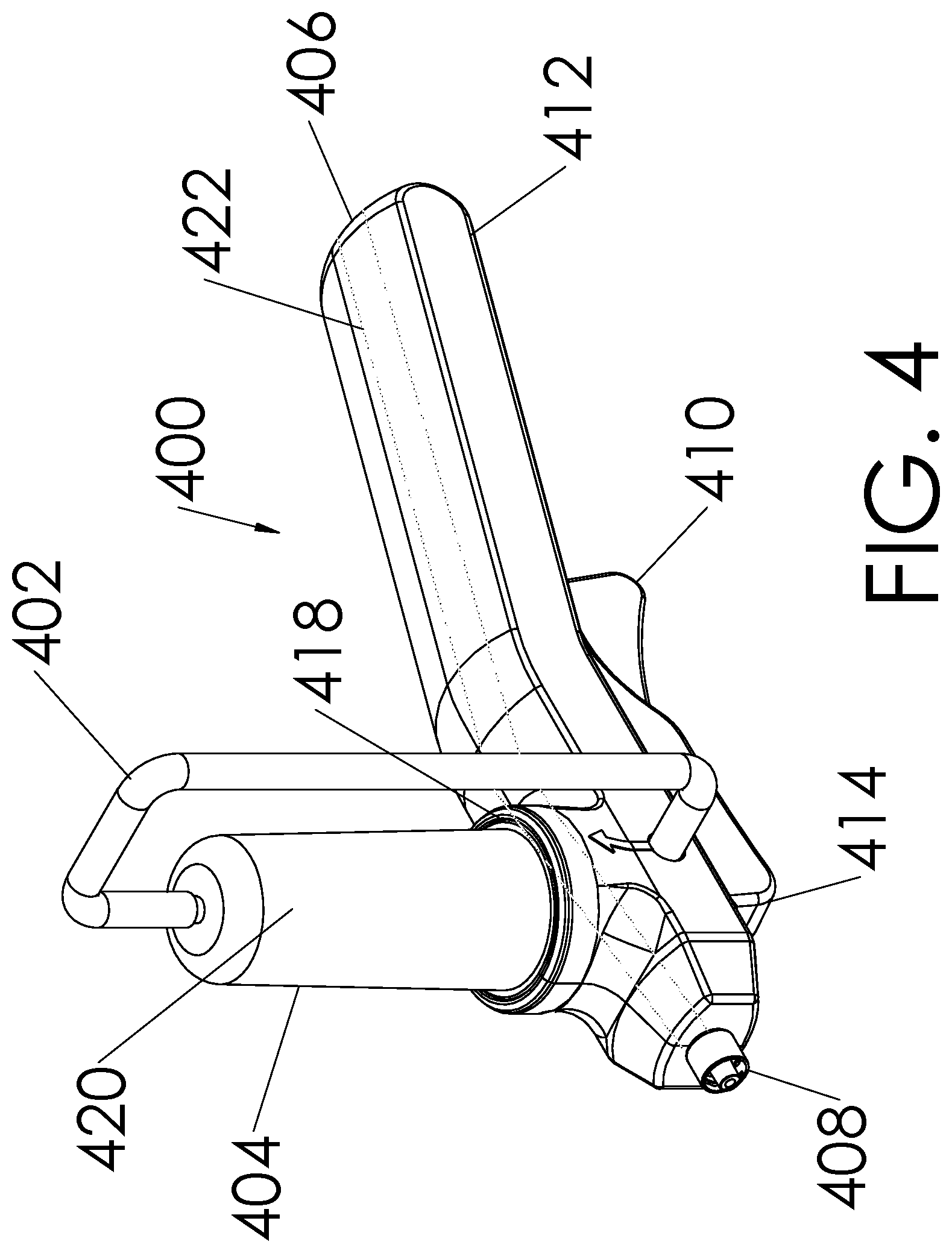Patent US12303636 Figure 4 – System for gravity inclusion of powder into a medical delivery flow stream