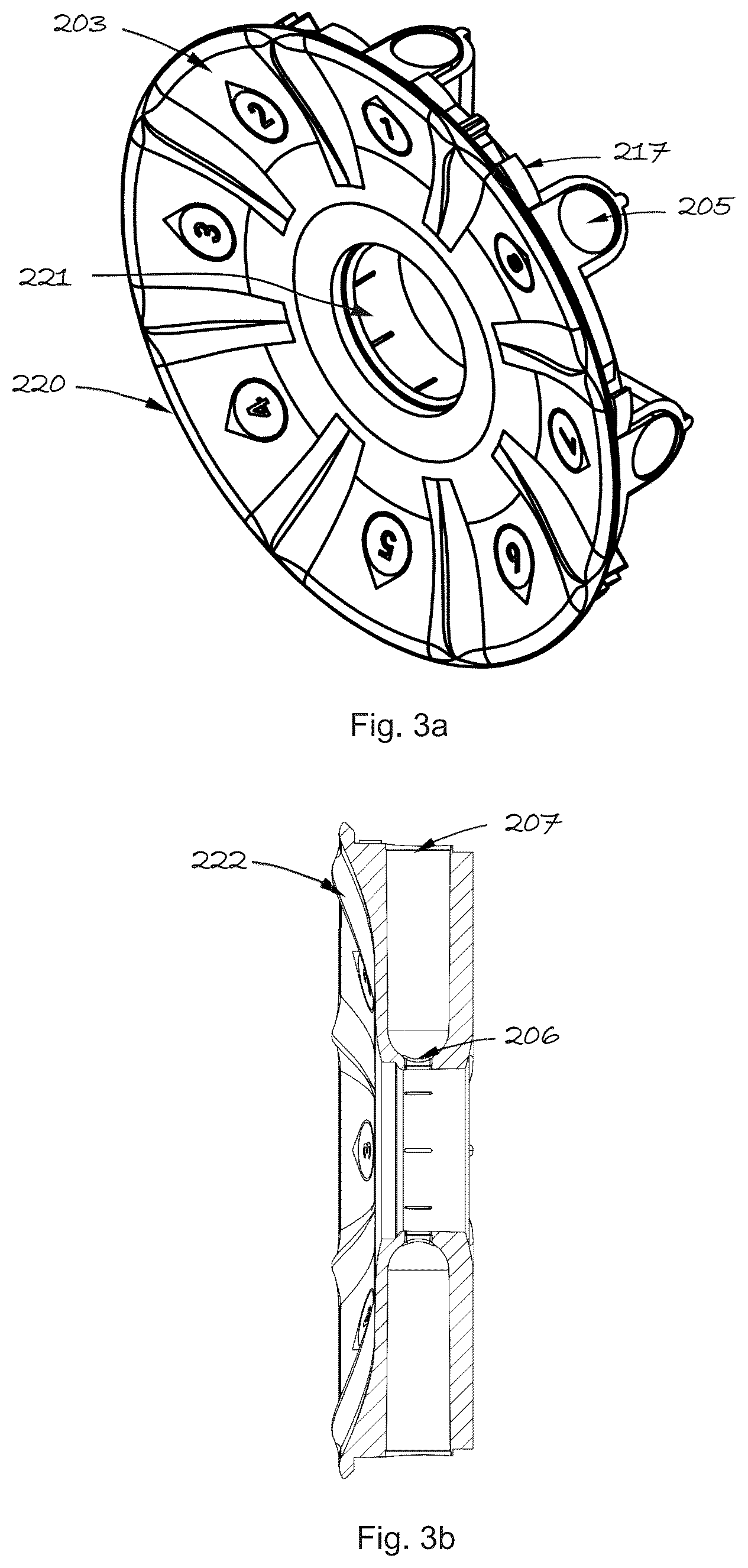 Patent US12303638 Figure 3 – Large dose disposable inhaler and method of simple filling