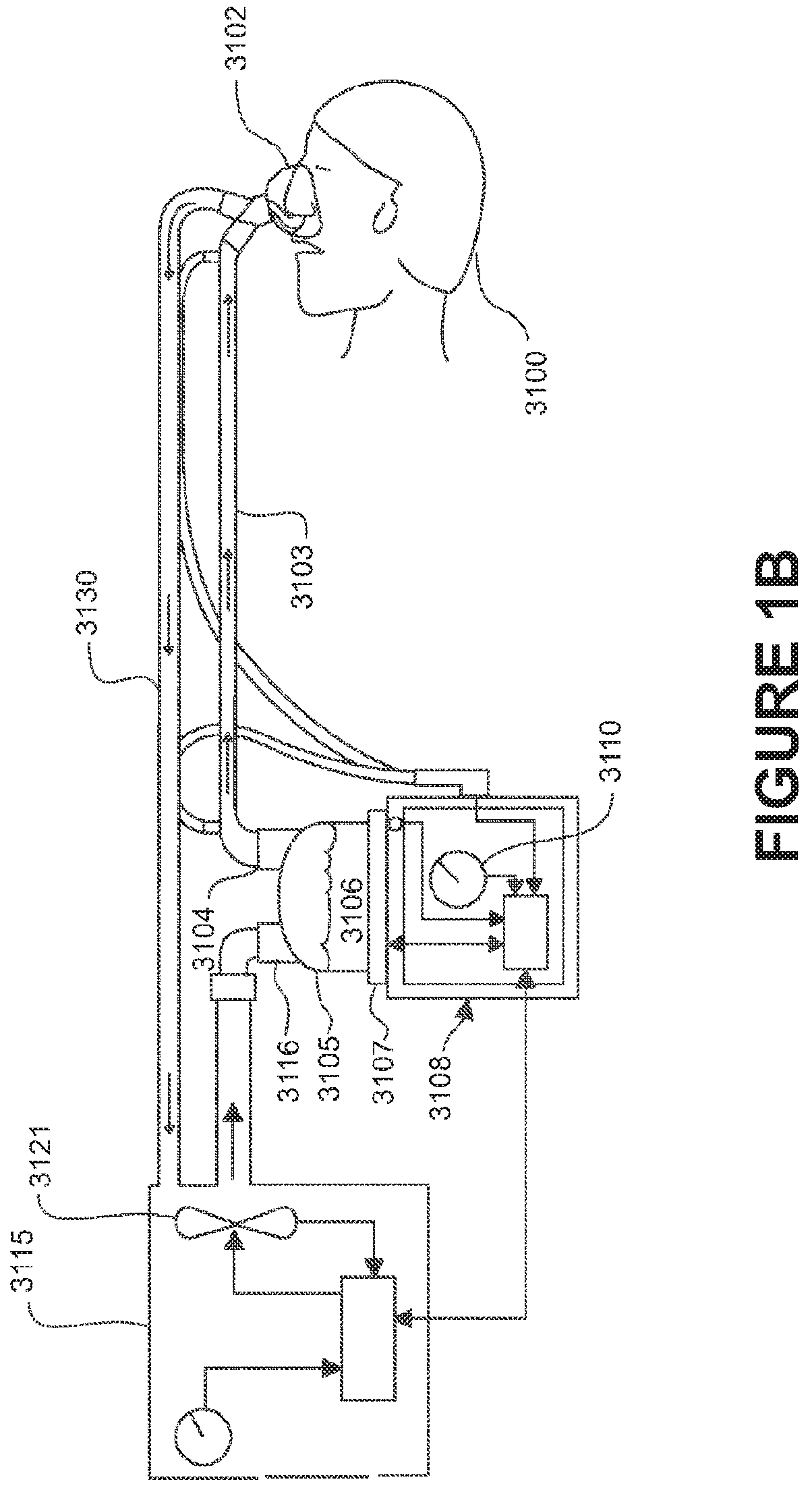 Patent US12303646 Figure 2 – Patient interface and component parts