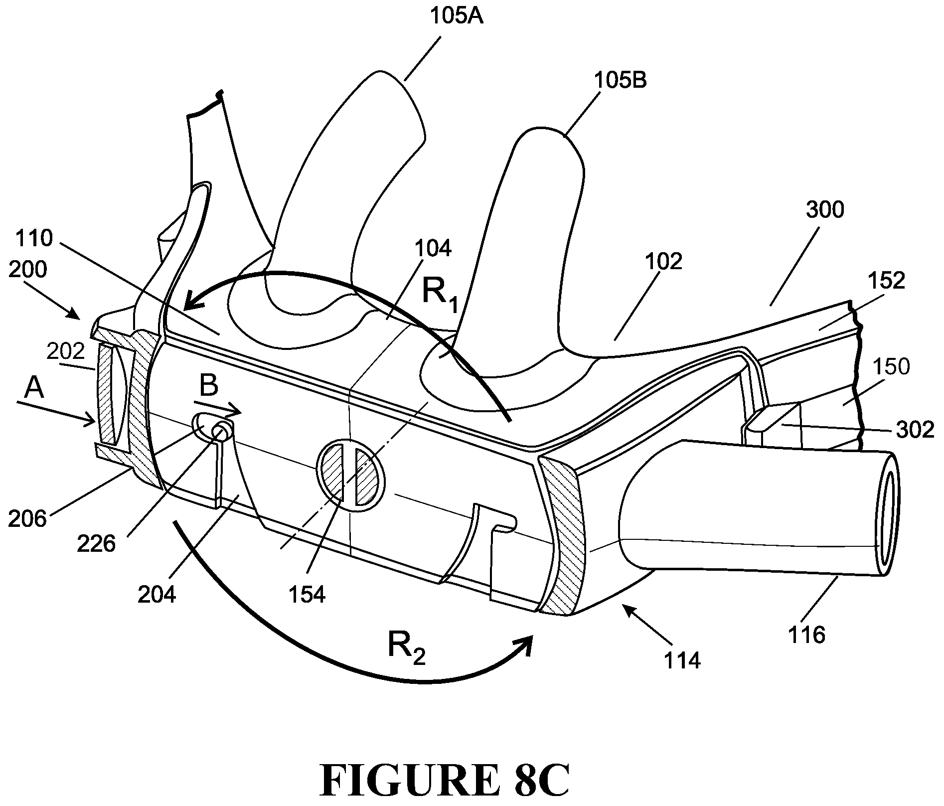 Patent US12303646 Figure 11 – Patient interface and component parts