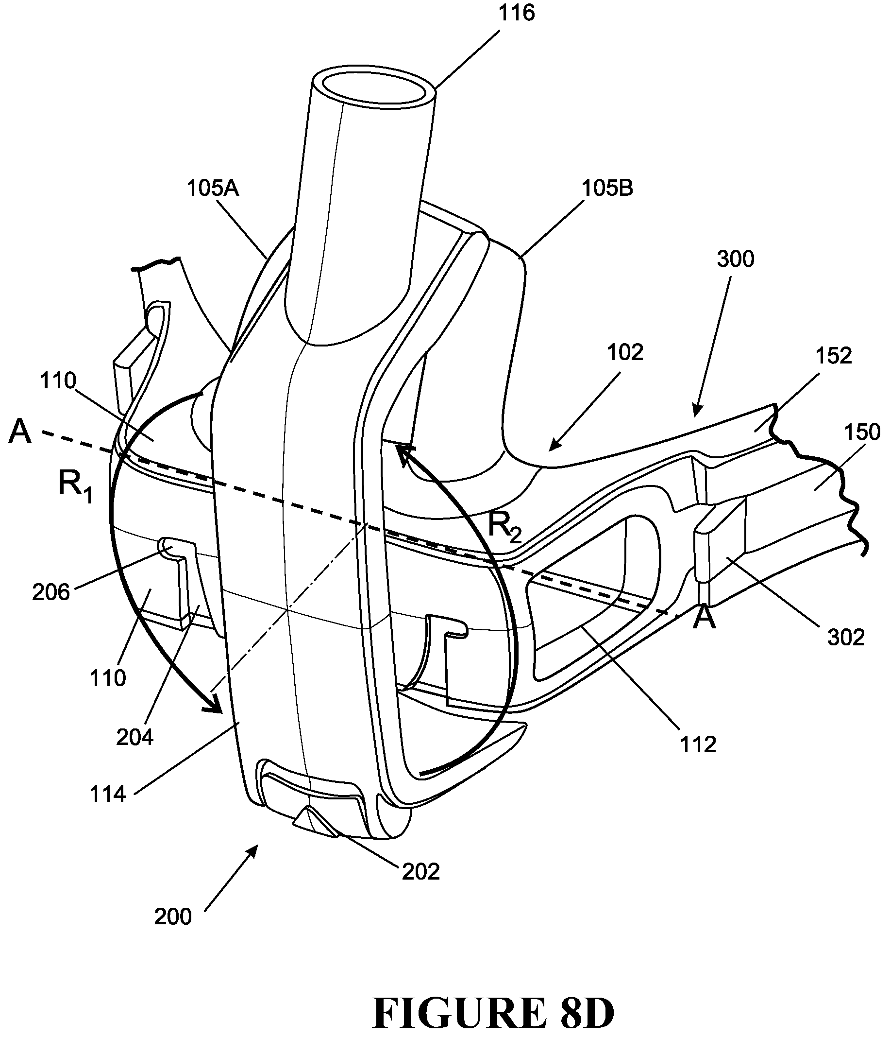 Patent US12303646 Figure 12 – Patient interface and component parts