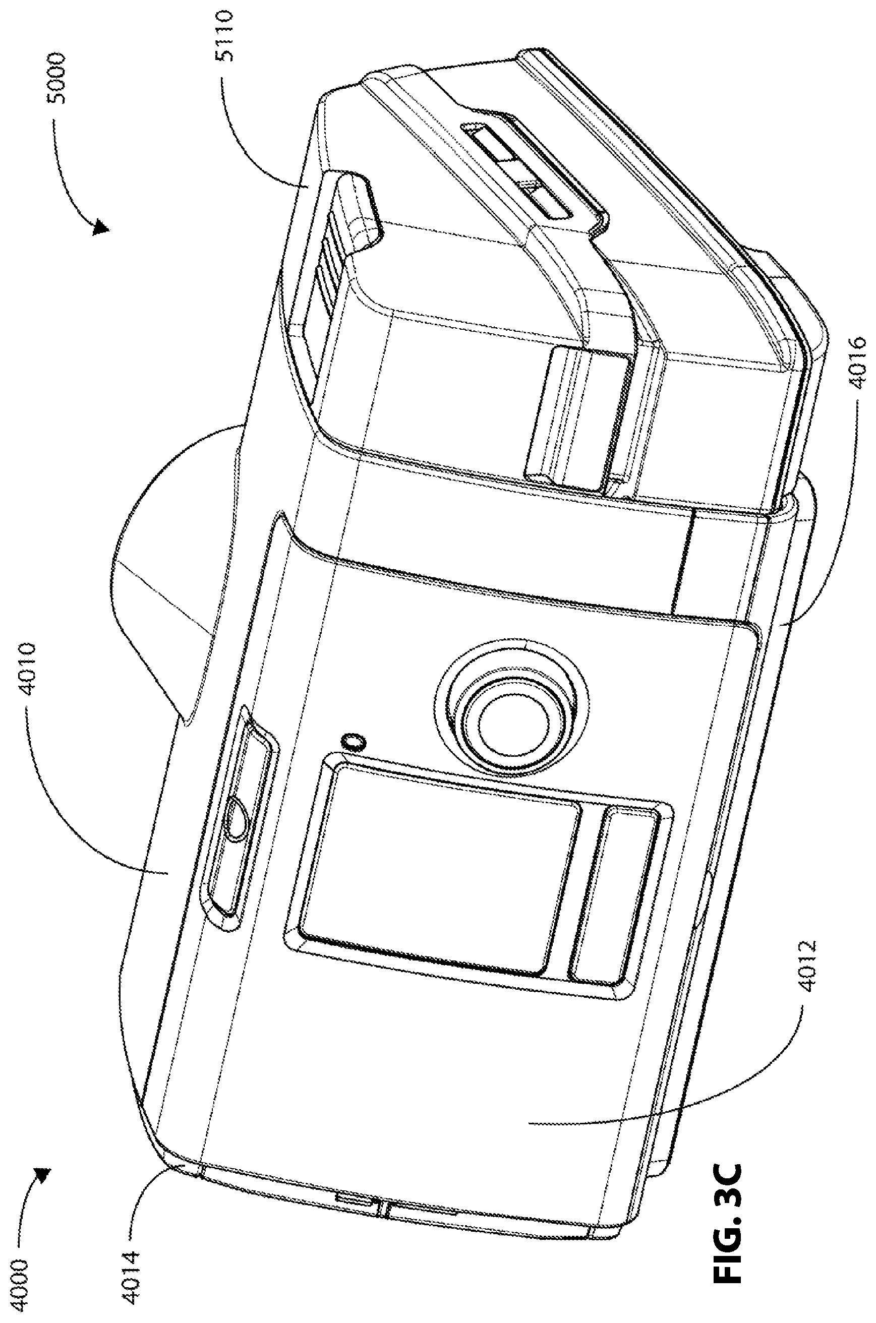 Patent US12303647 Figure 5 – Humidification interface arrangements