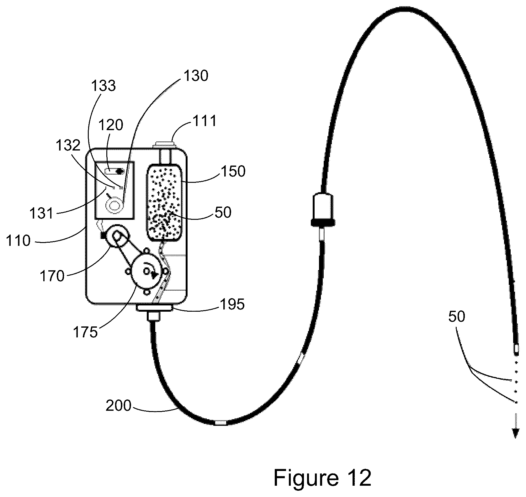 Patent US12303649 Figure 9 – Catheter clearance device and method of use