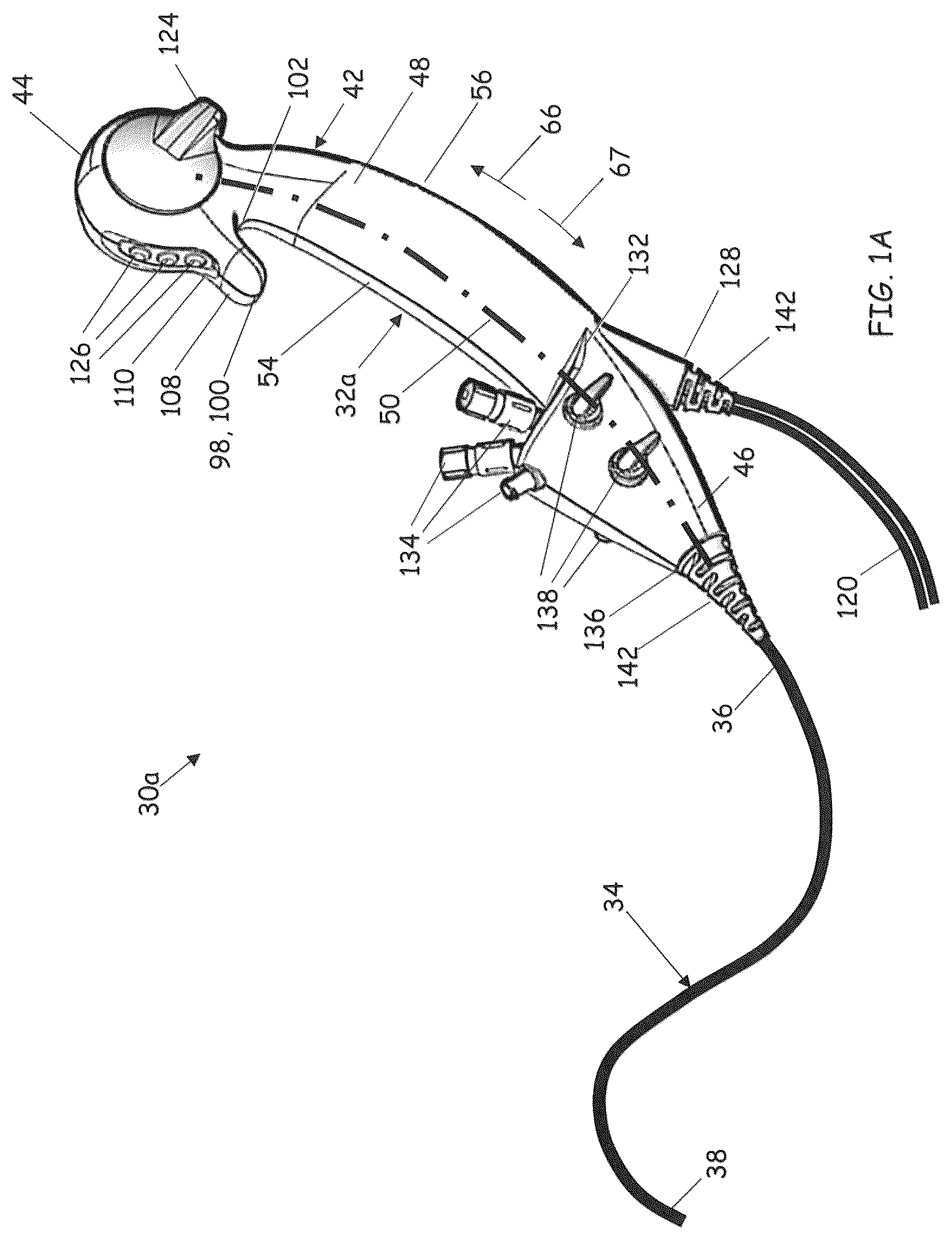Patent US12303655 — Ergonomic steering handle — Figure 1