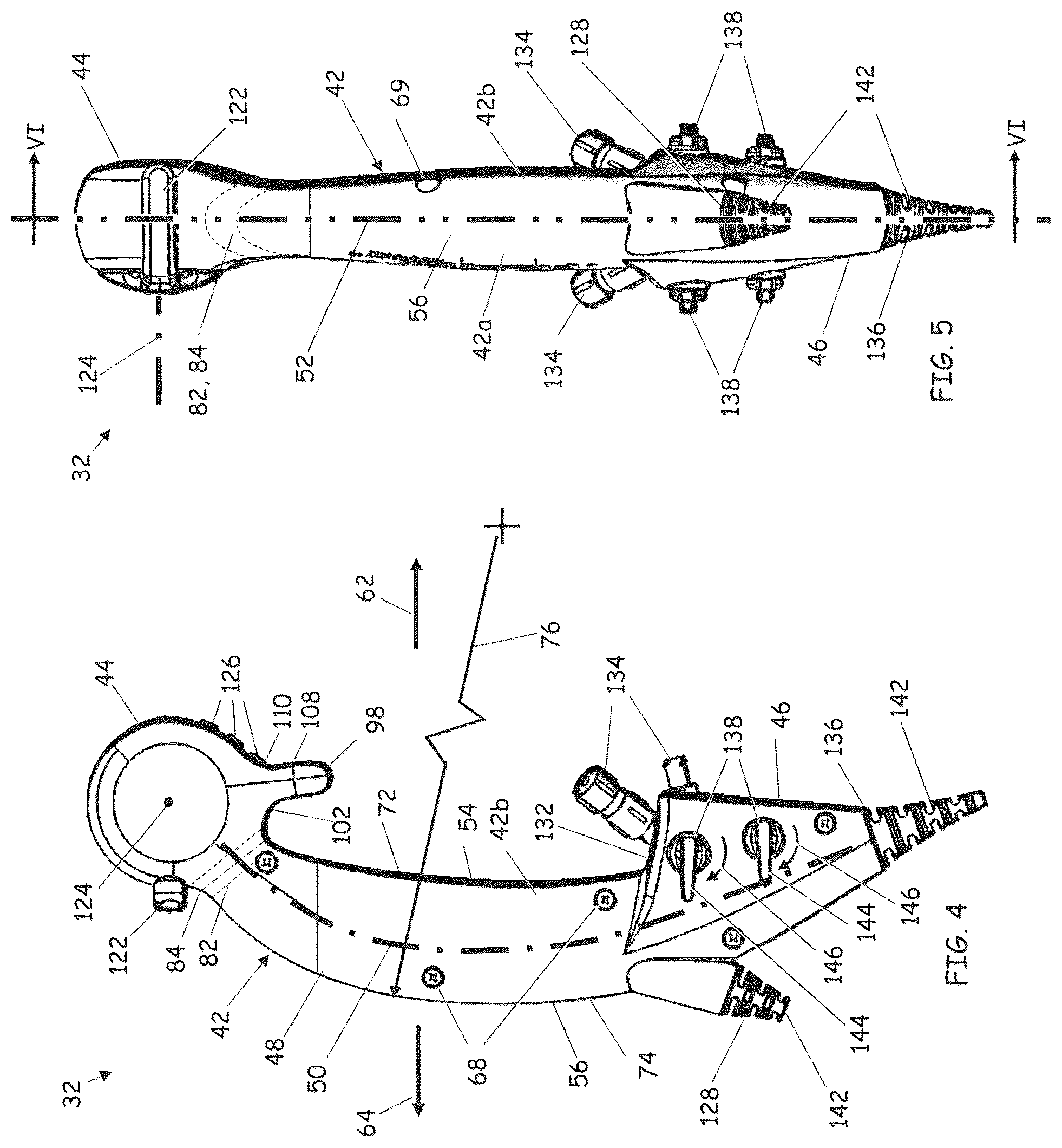 Patent US12303655 Figure 4 – Ergonomic steering handle