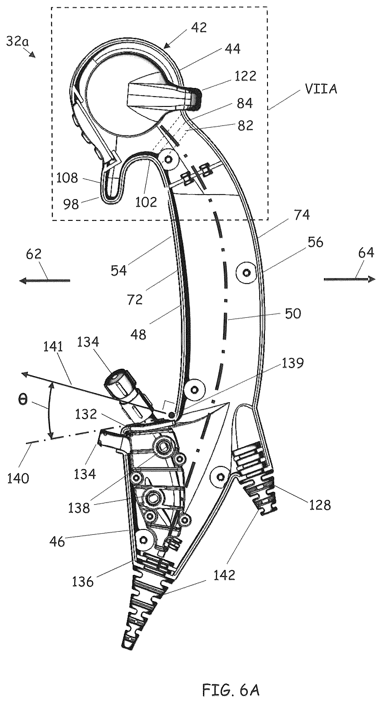 Patent US12303655 Figure 5 – Ergonomic steering handle