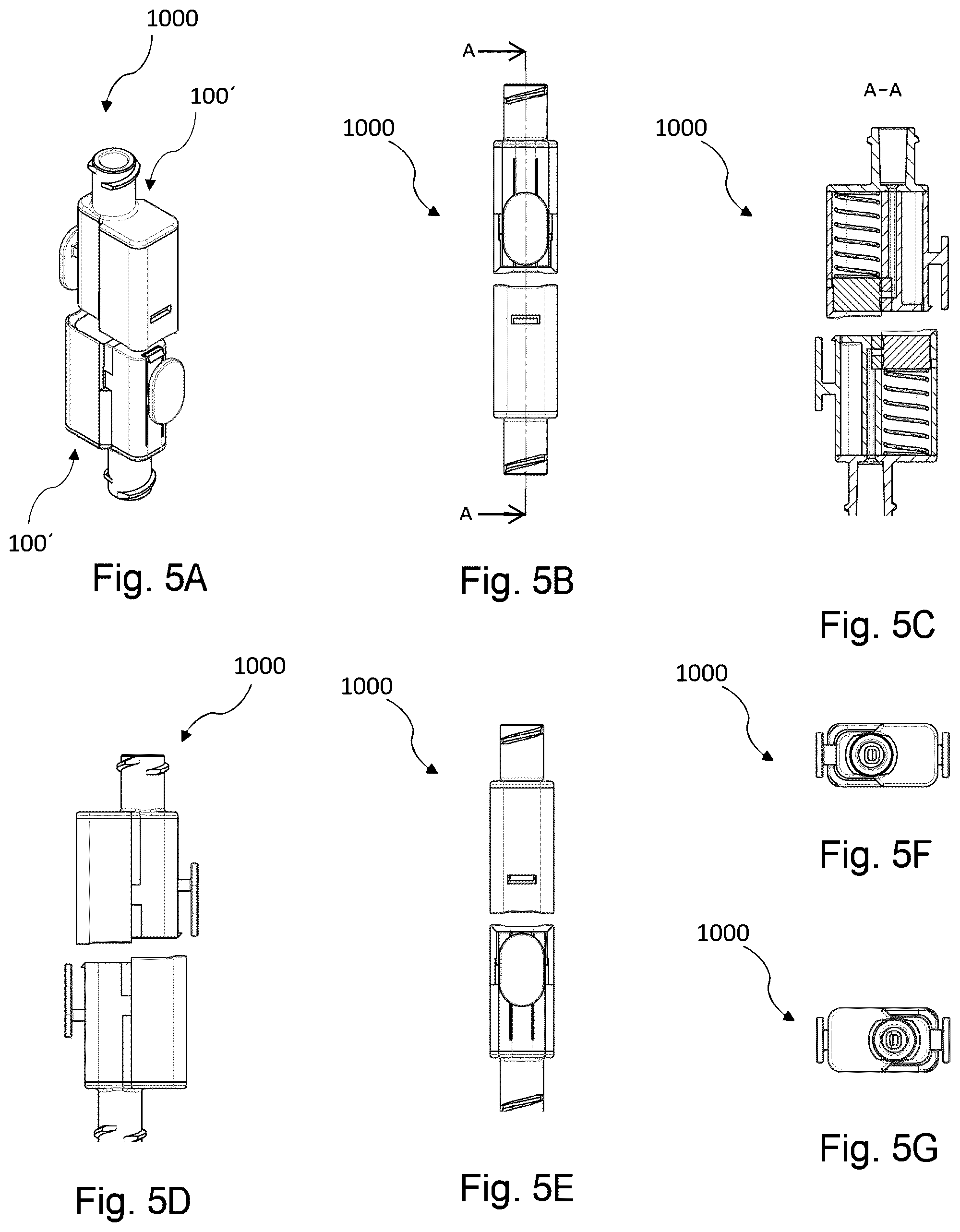 Patent US12303661 Figure 3 – Coupling element and coupling system for a closed fluid transfer system