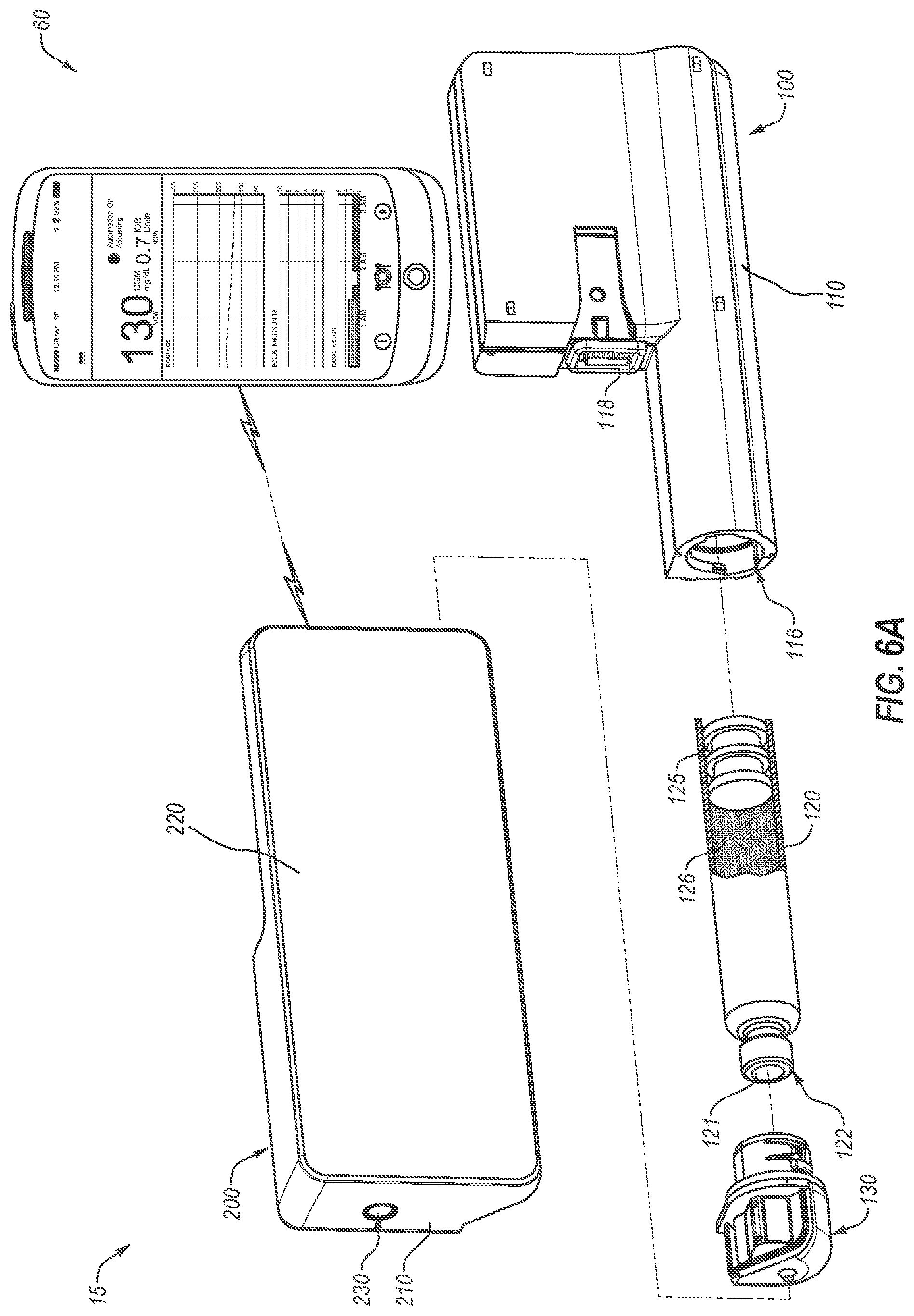 Patent US12303668 Figure 6 – Adjusting insulin delivery rates