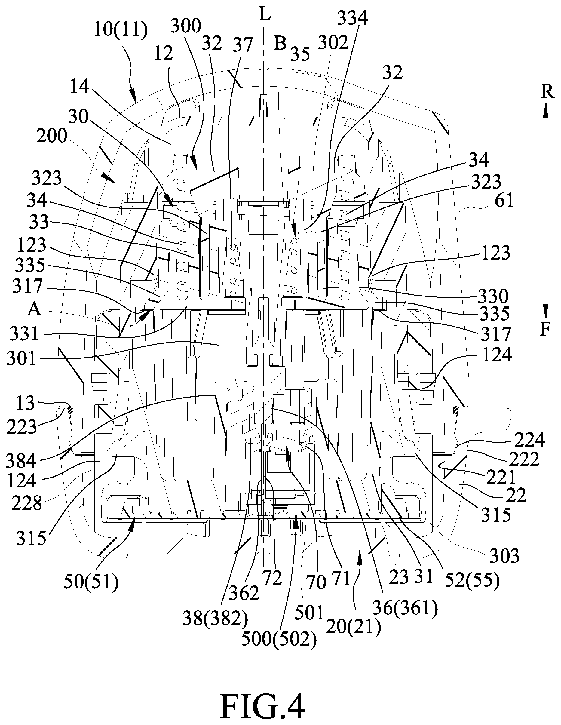 Patent US12303669 Figure 4 – Insertion device for a biosensor and insertion method thereof