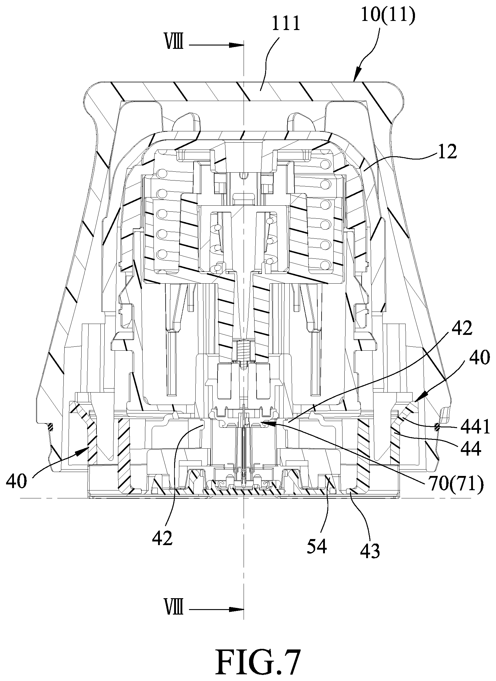Patent US12303669 Figure 7 – Insertion device for a biosensor and insertion method thereof