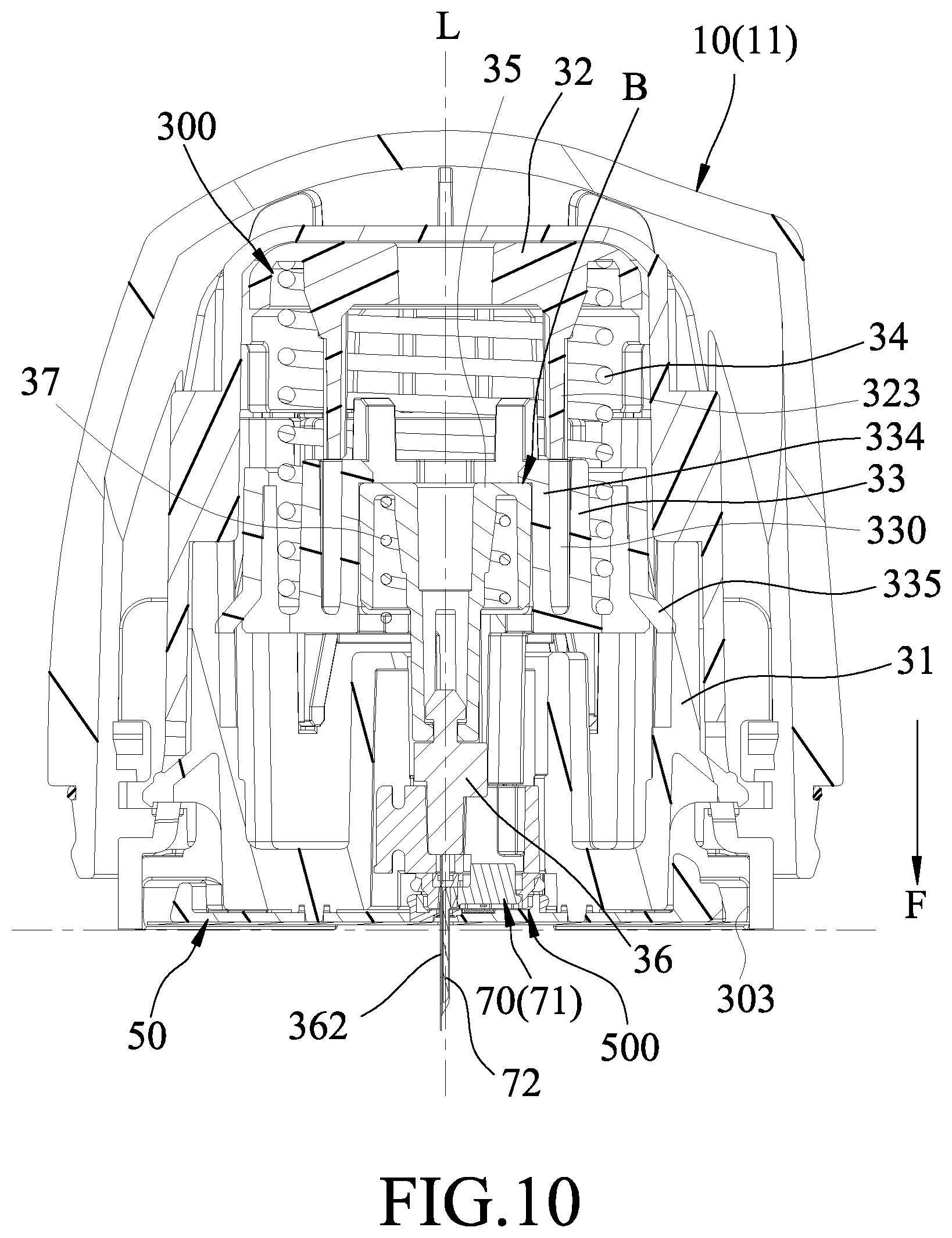Patent US12303669 Figure 10 – Insertion device for a biosensor and insertion method thereof